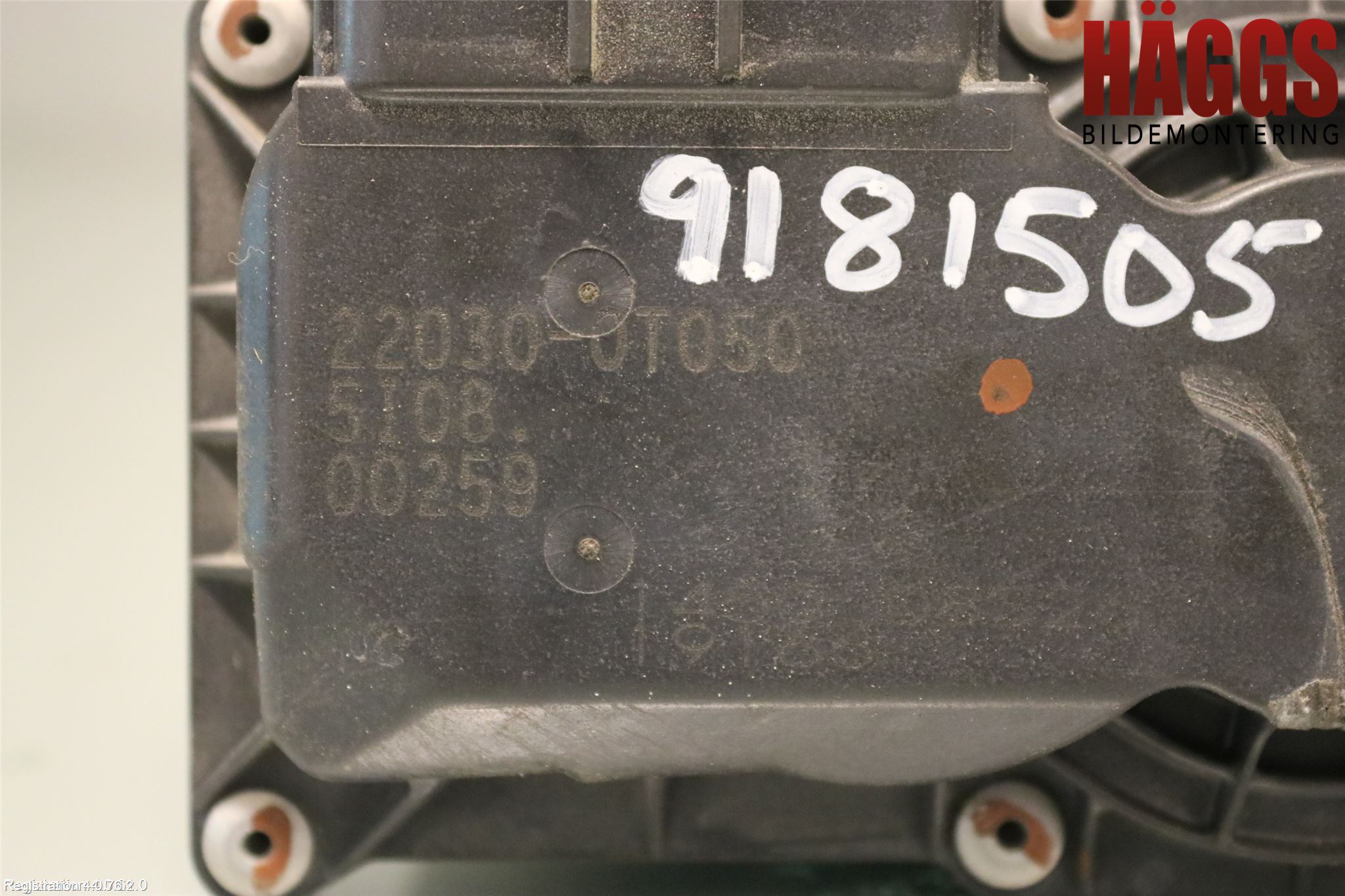 Toyota VERSO 09-18 Injspjällhus