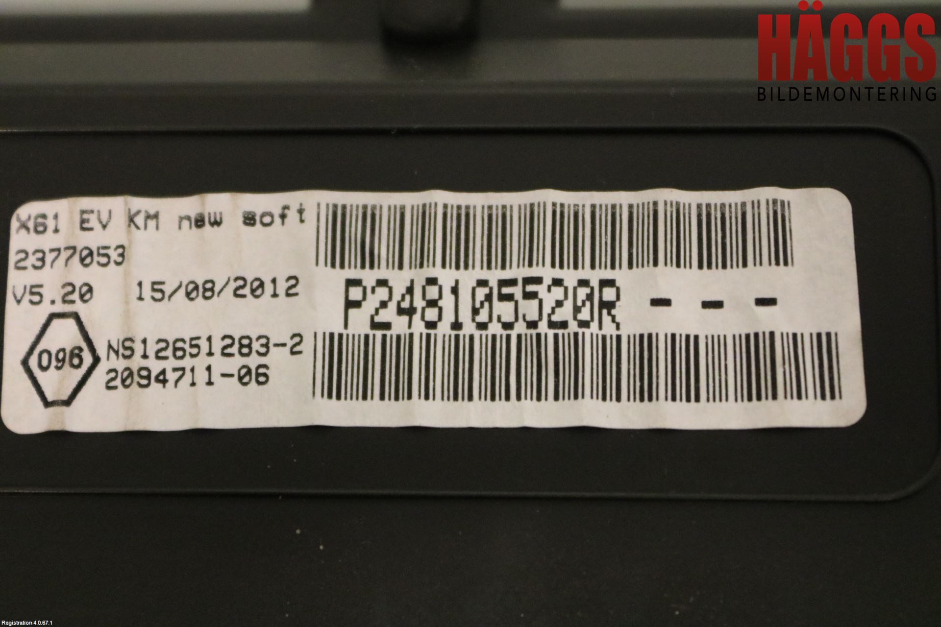 Renault KANGOO II 08-14 Instrument Komb