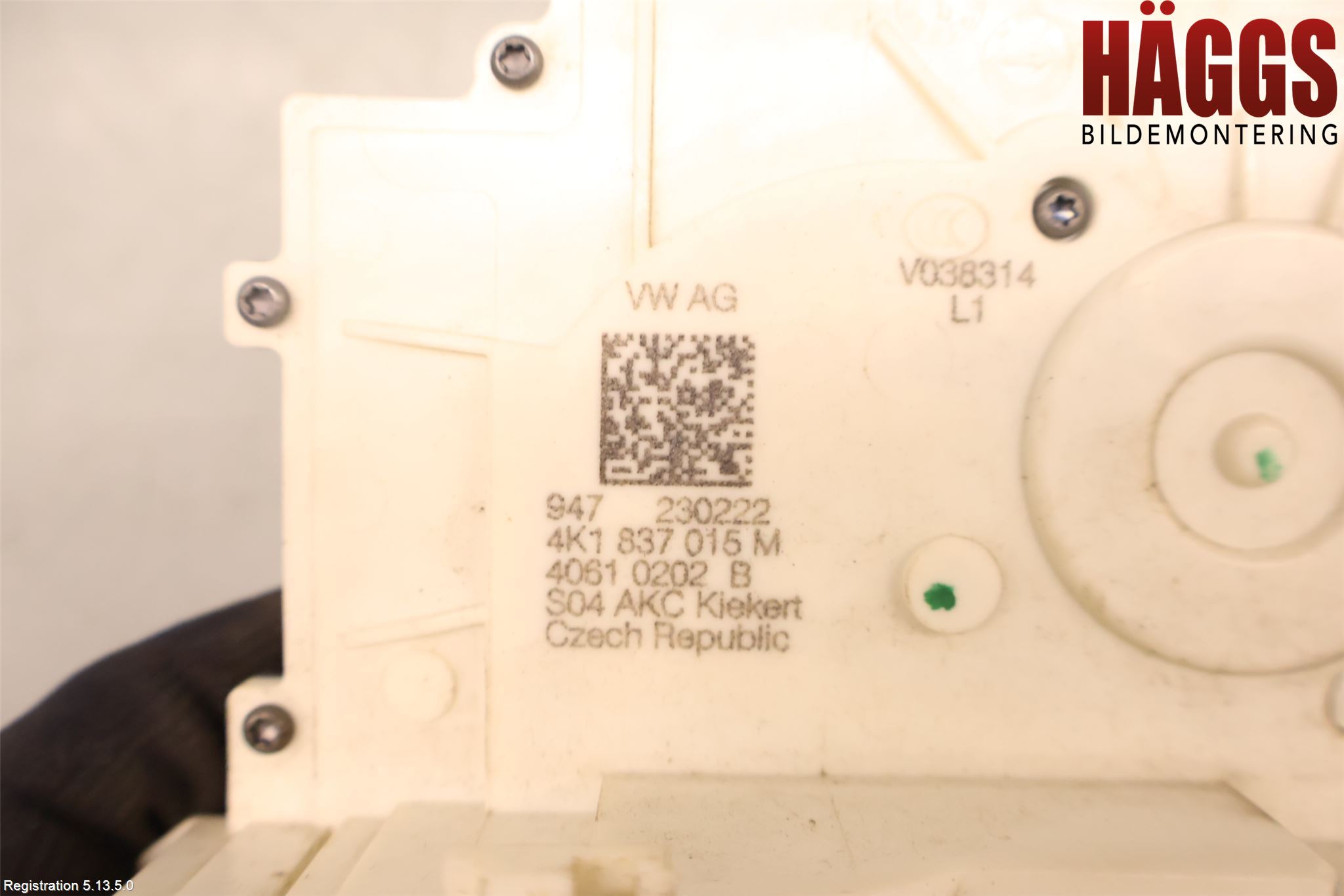 Volkswagen VW ID.5 22- Låskista-Dörrlås