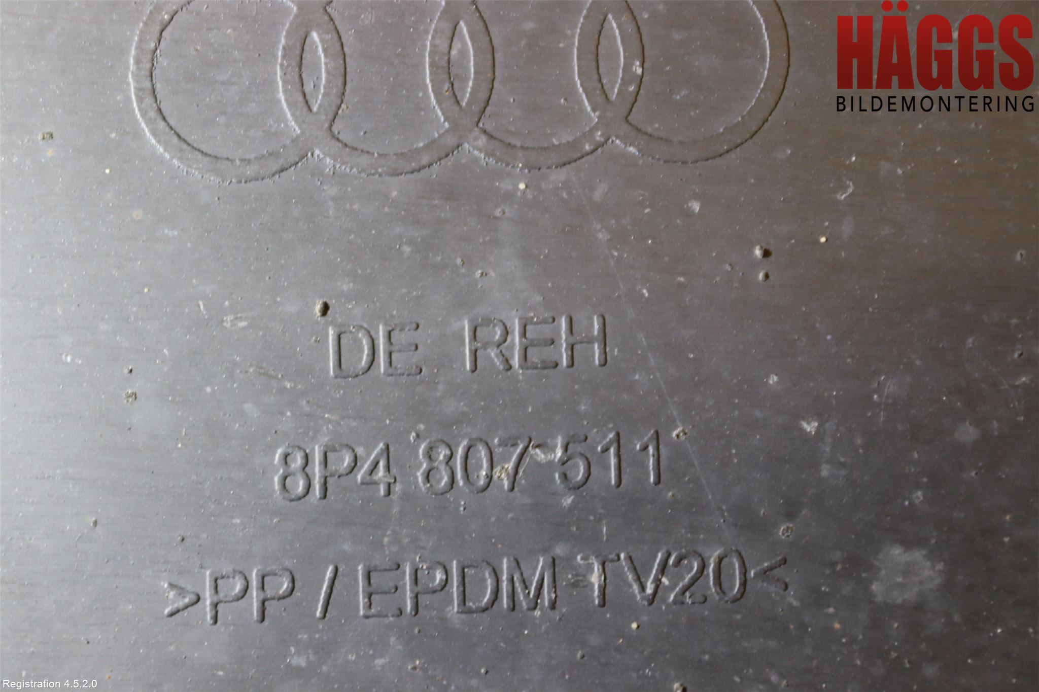 Audi A3/S3 05-13 Stötfångarbeklädnad Bak