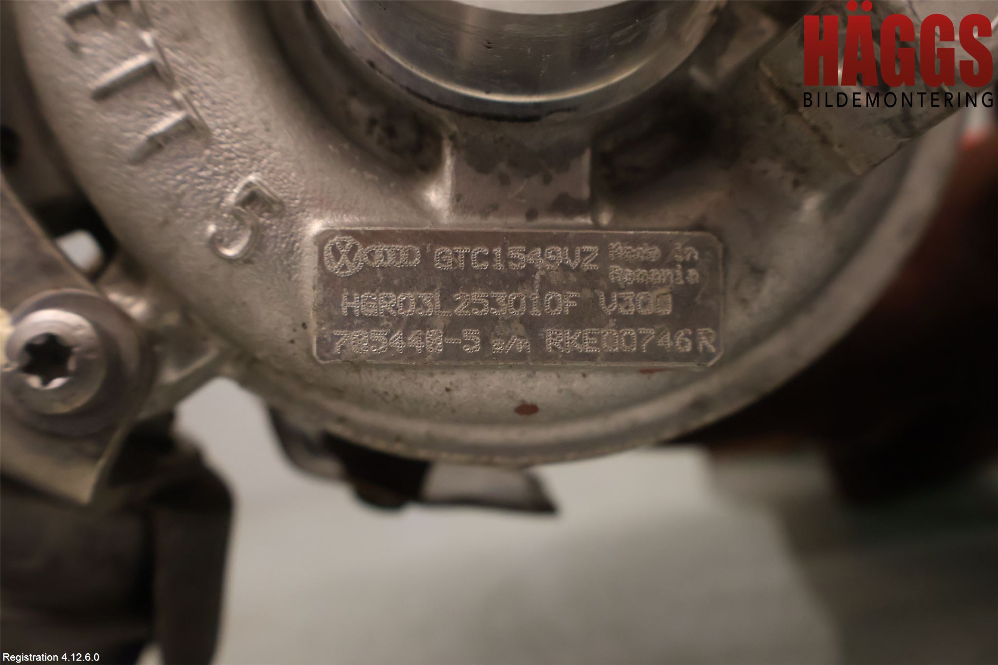 Volkswagen VW PASSAT 11-14 Turboaggregat