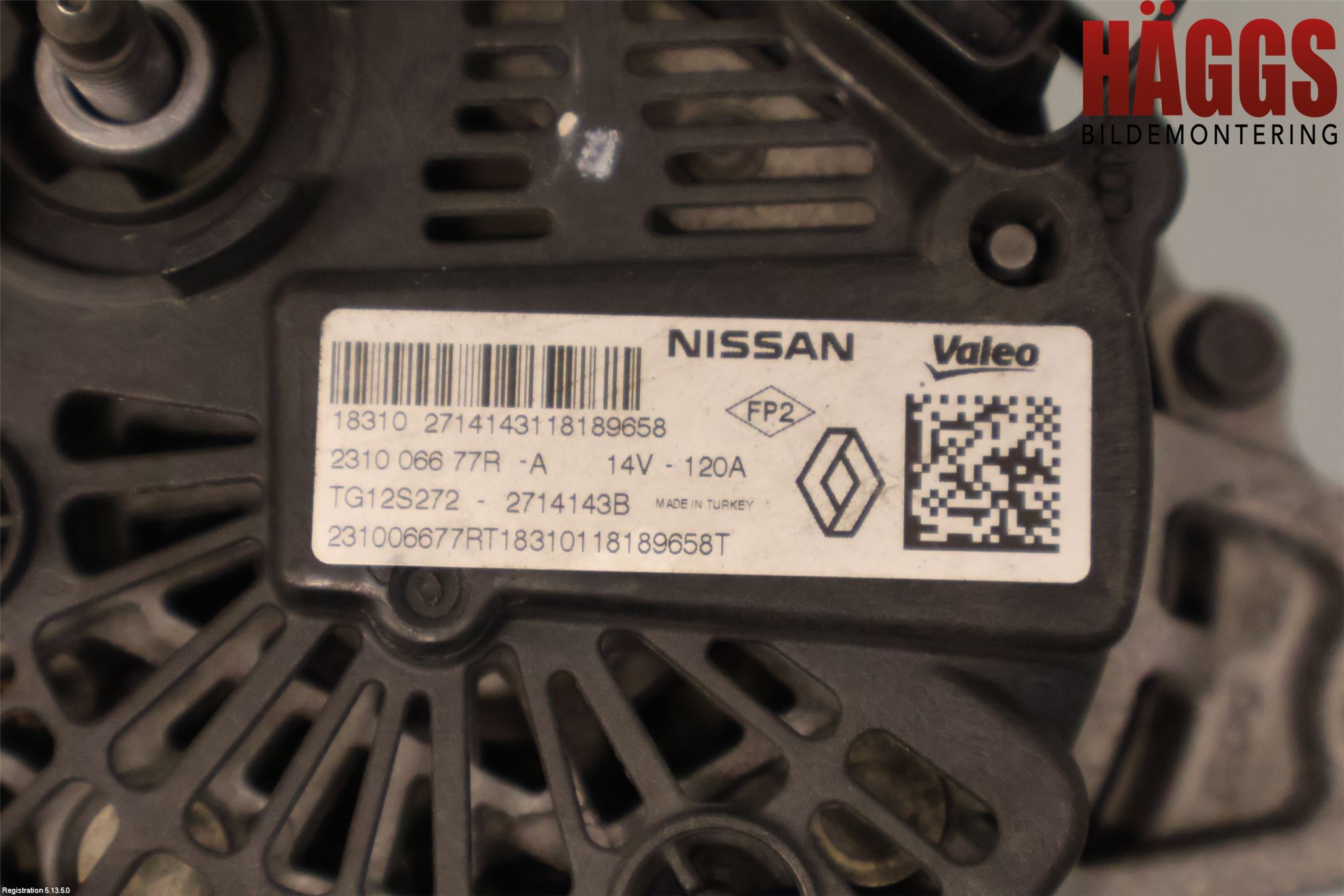 Renault CAPTUR 13-19 Generator