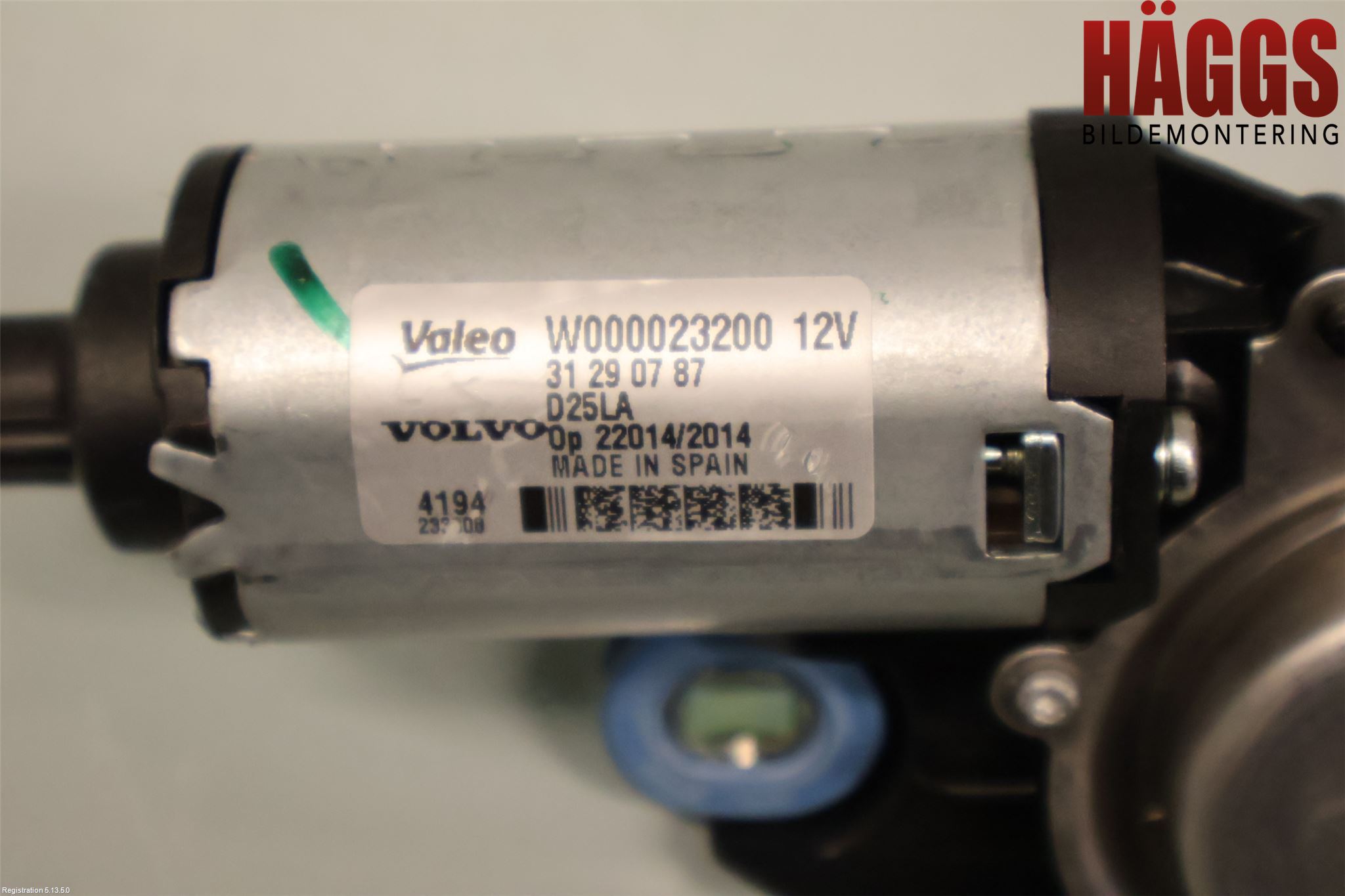 Volvo XC60 14-17 Torkarmotor Baklucka