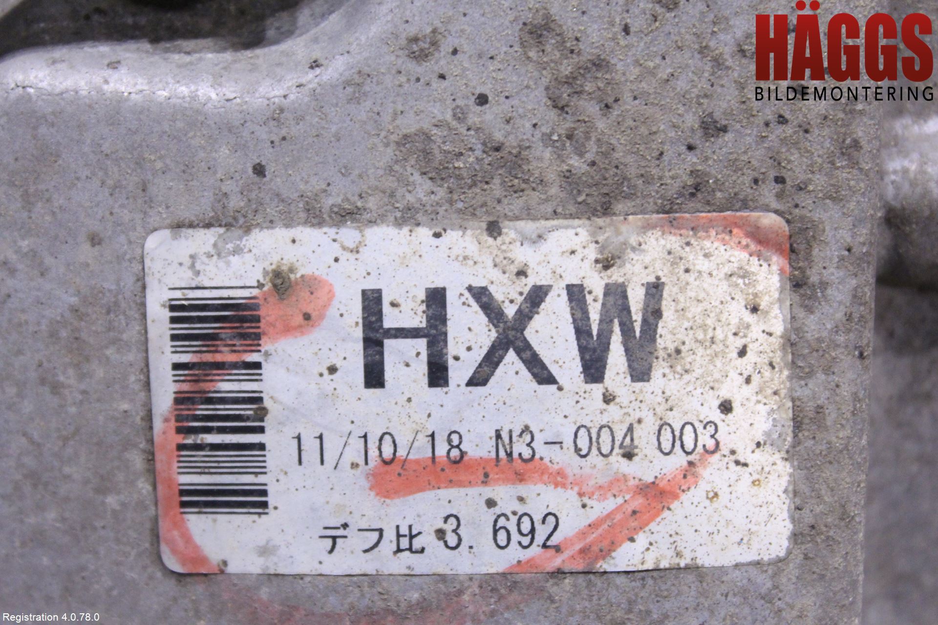 Mitsubishi PAJERO 06-15 Framvagn Diffrential