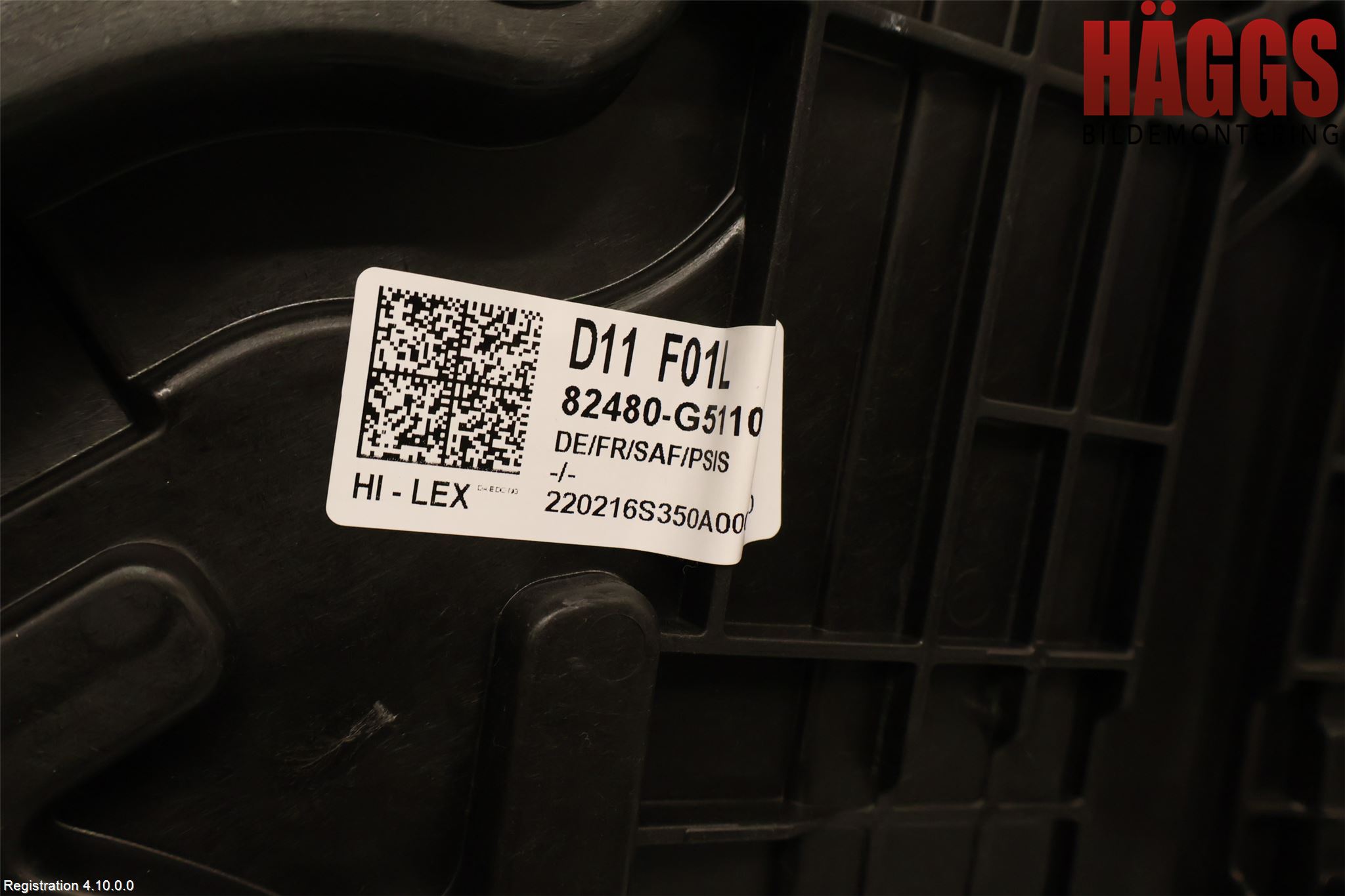 Kia NIRO (DE) 17-22 Fönsterhissmekanism
