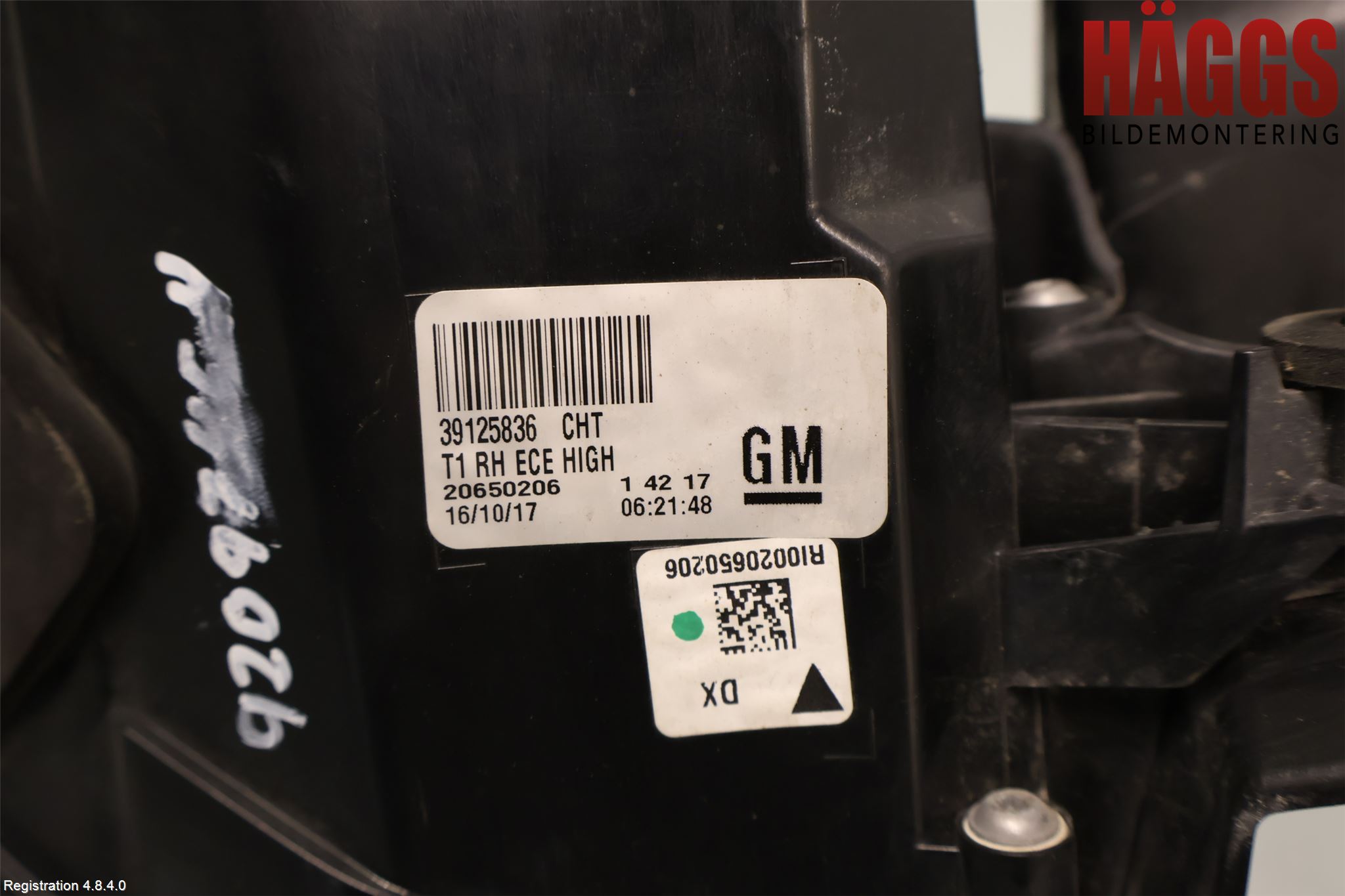 Opel INSIGNIA 17- Bakljus Höger