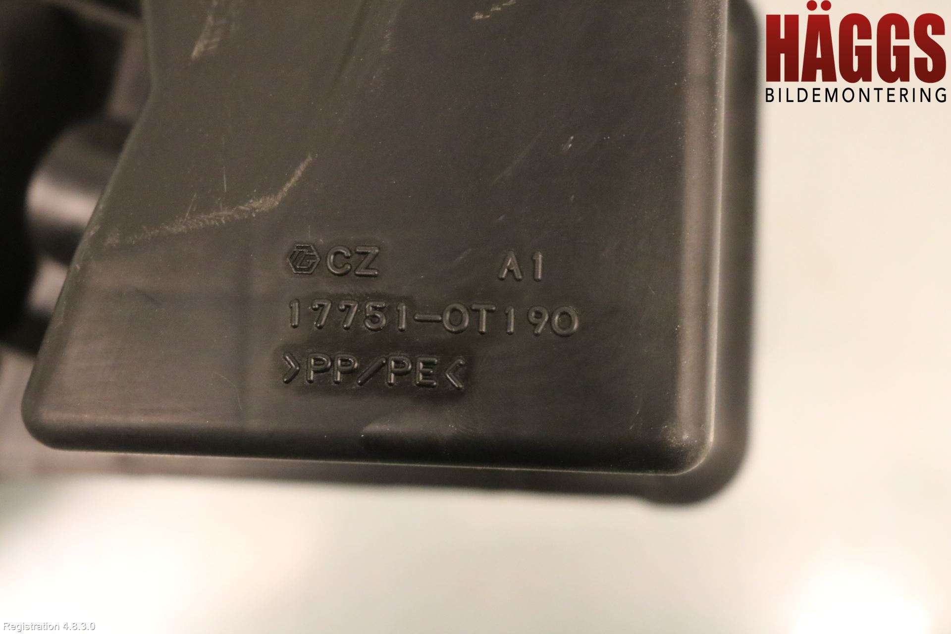 Toyota COROLLA 19- Luftrenare Övrigt