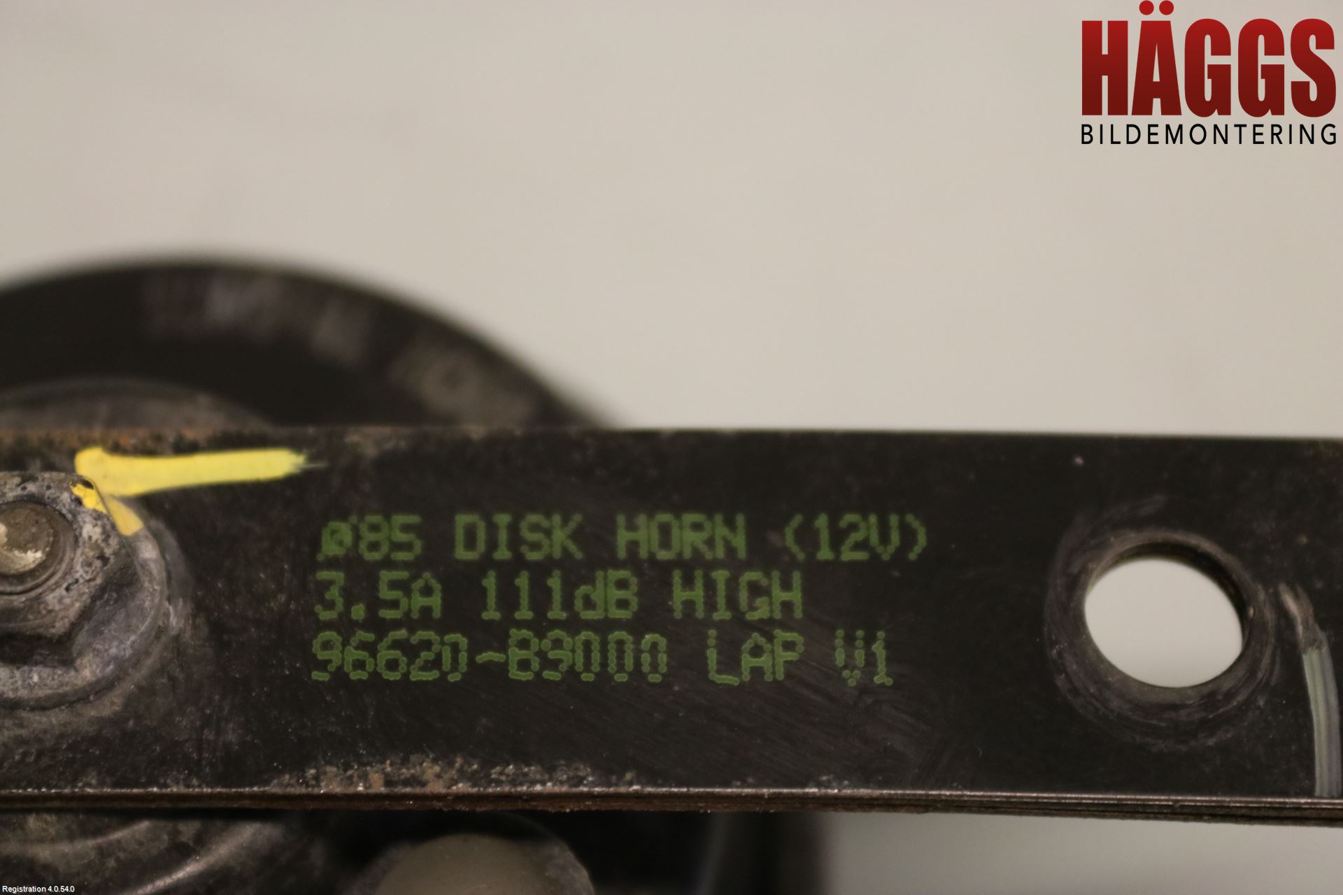 Hyundai i10 BA 14-16 Signalhorn