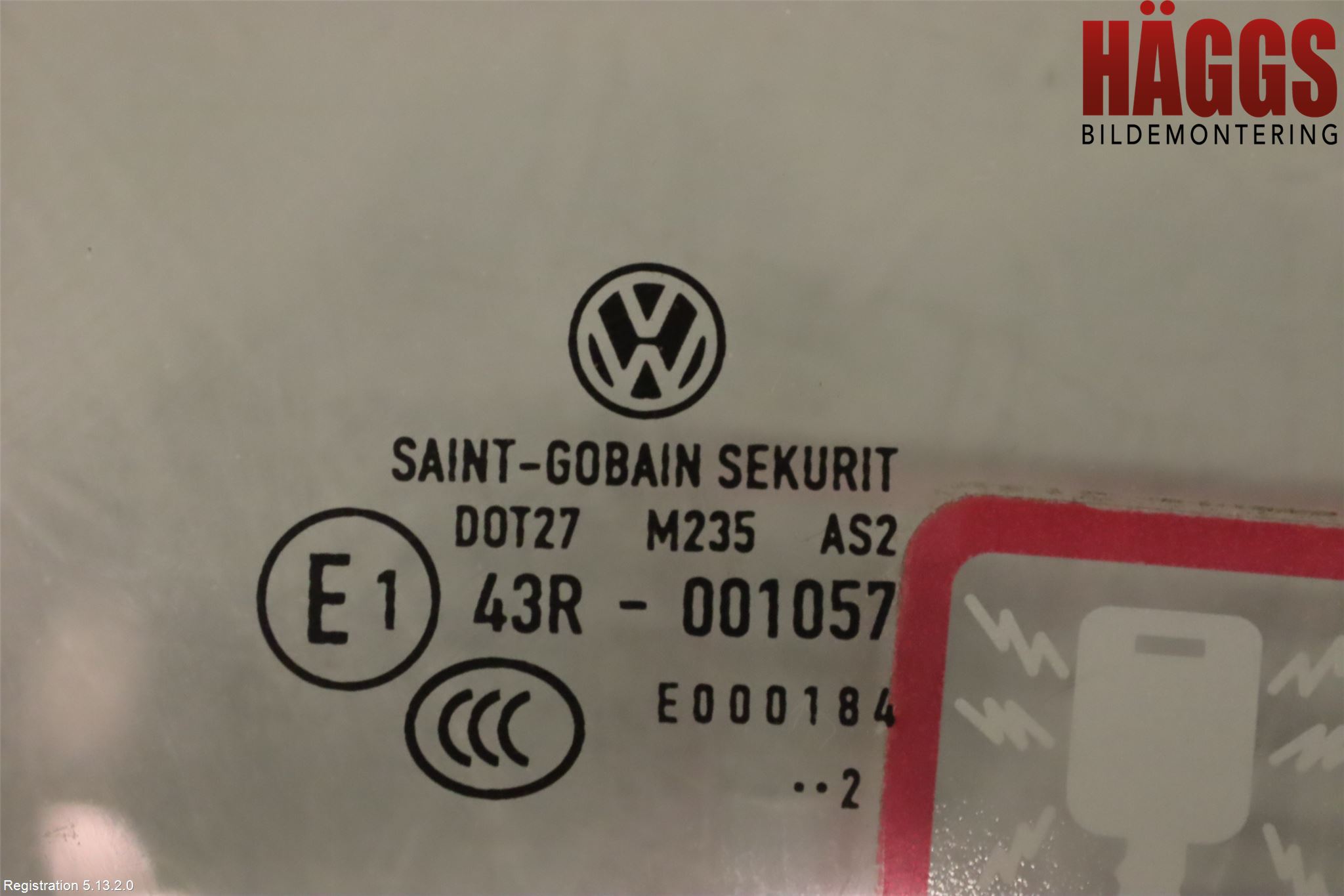 Volkswagen VW CADDY 11-15 Dörruta Fram Höger
