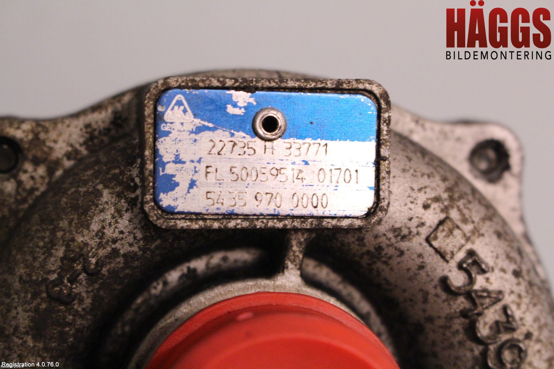 Renault KANGOO I 03-08 Turboaggregat