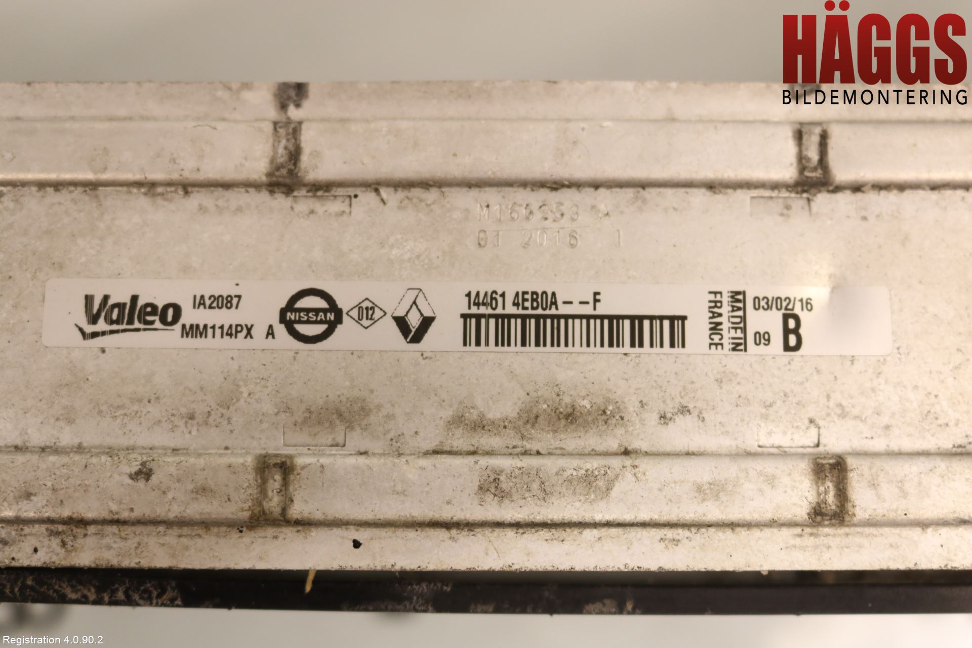 Renault ESPACE 15-23 Laddluft-Intercooler Kyl