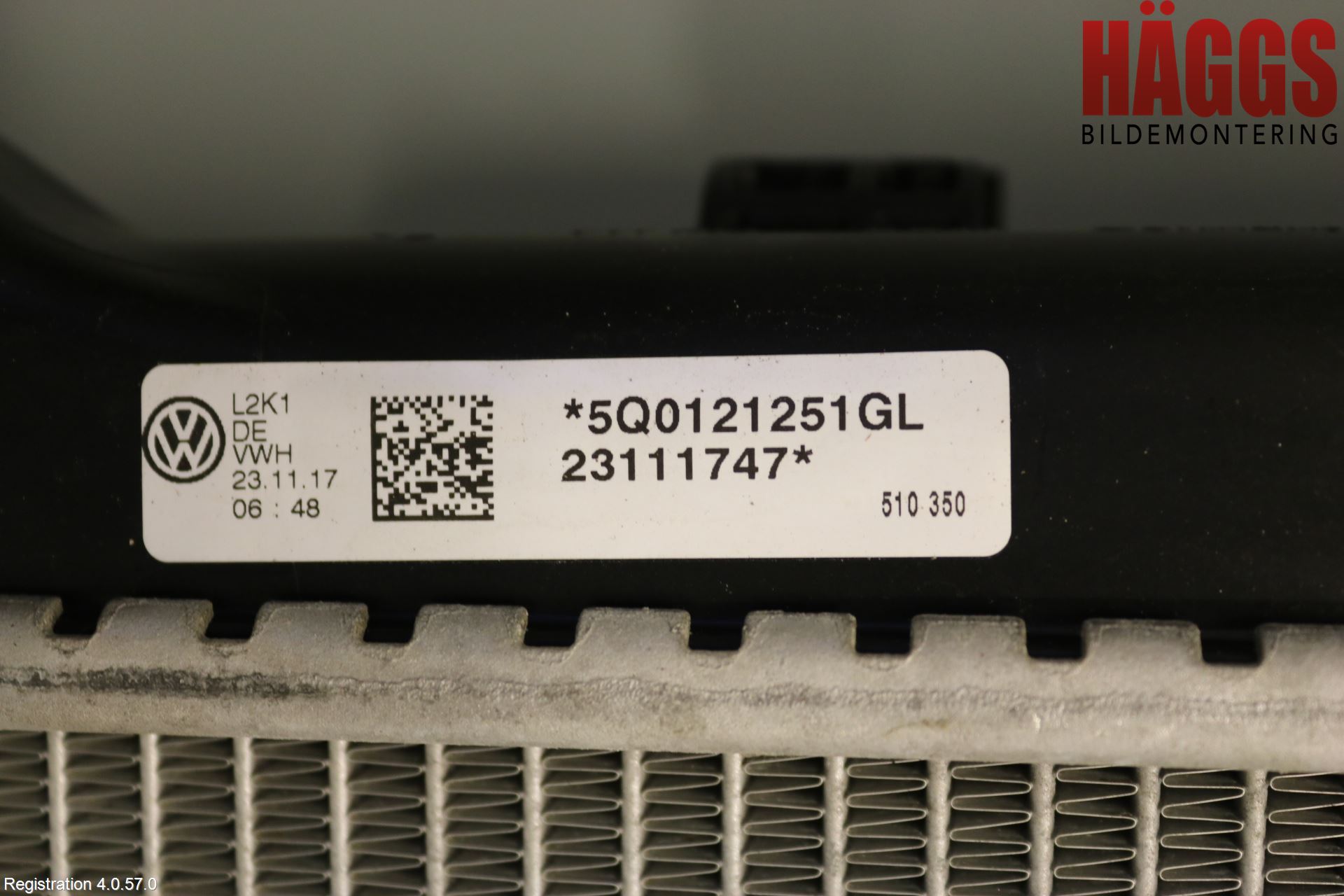 Volkswagen VW TIGUAN 16-24 Kylare Aut