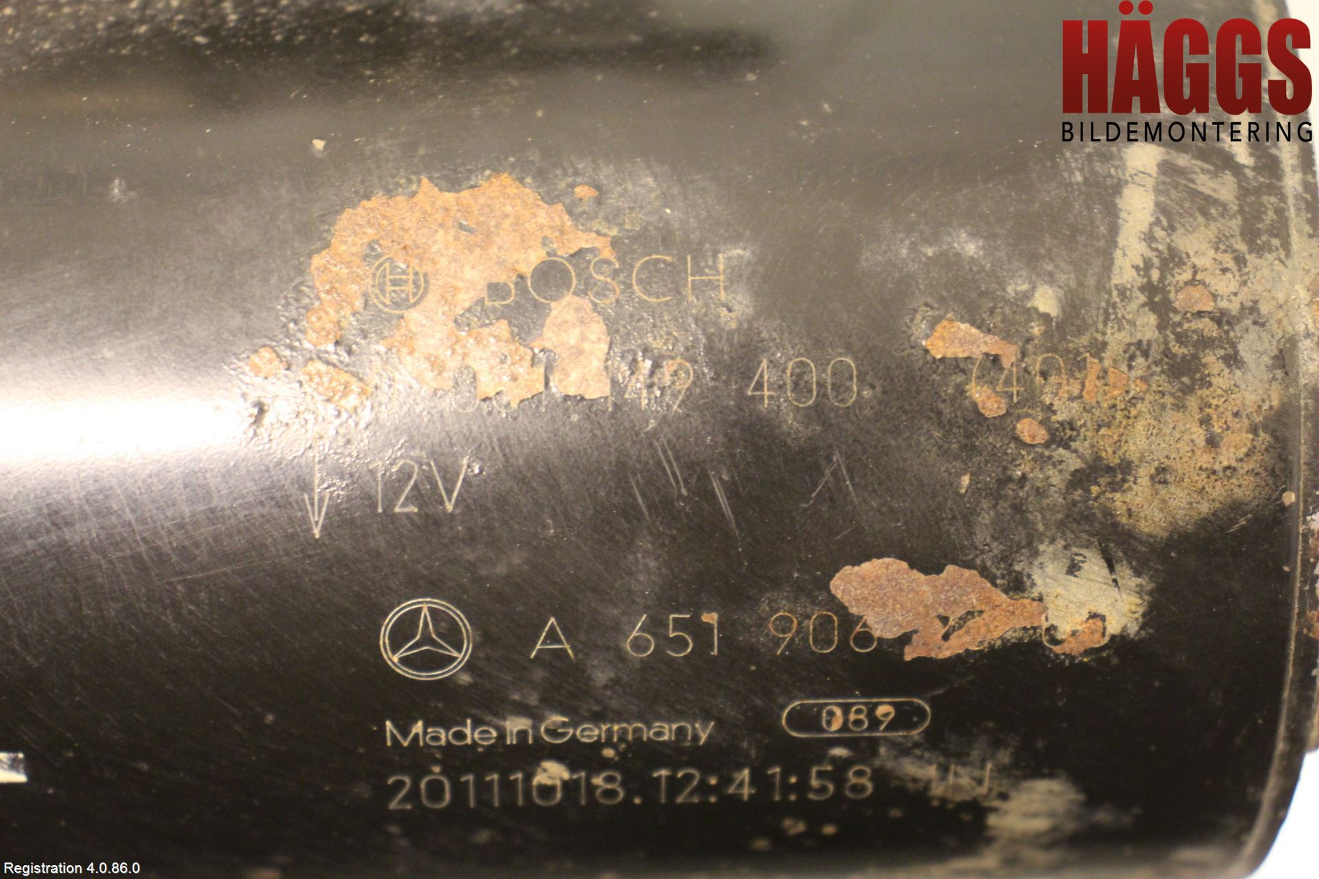 Mercedes-Benz MB E-KLASS (W212) 09-16 Startmotor Diesel