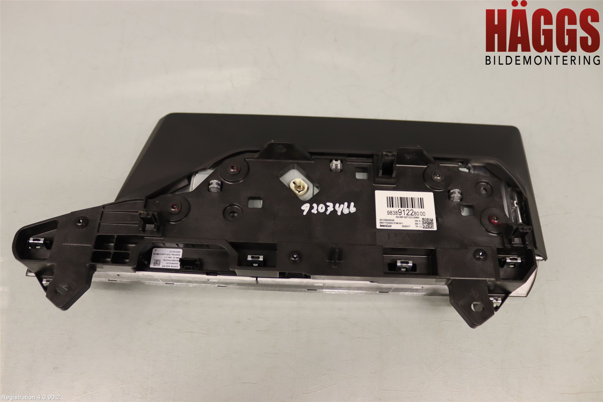 Citroen C5 X CROSSOVER 22- Multifunktionsdisplay