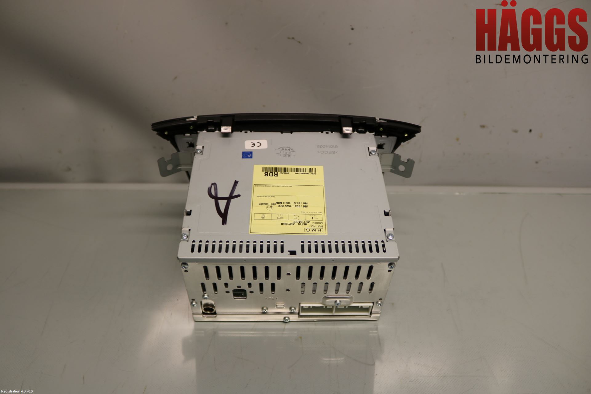 Hyundai i30 GD 13-17 Cd Radio - Multimediapanel