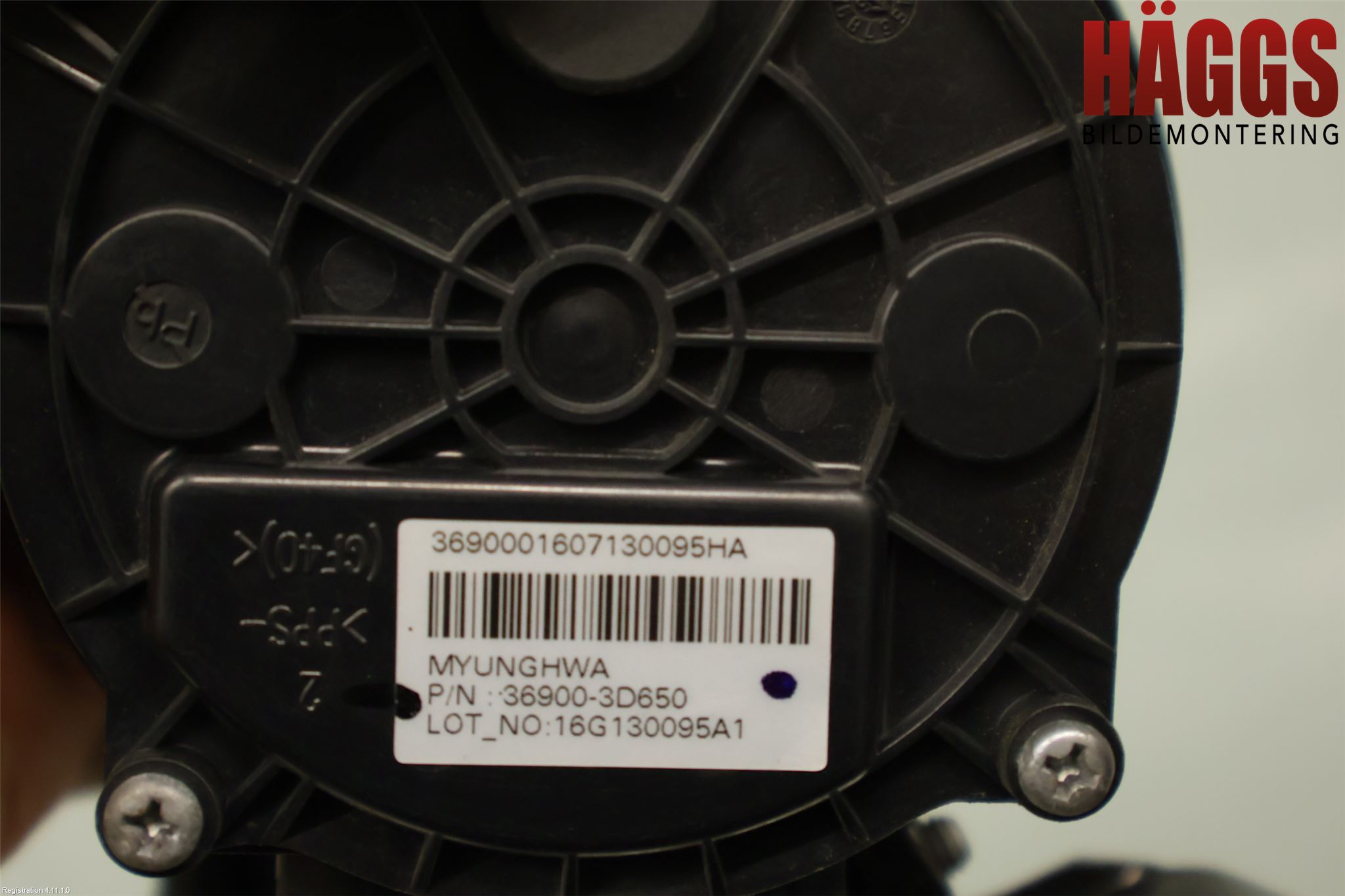 Kia OPTIMA 16-20 Värme Cirkulationspump