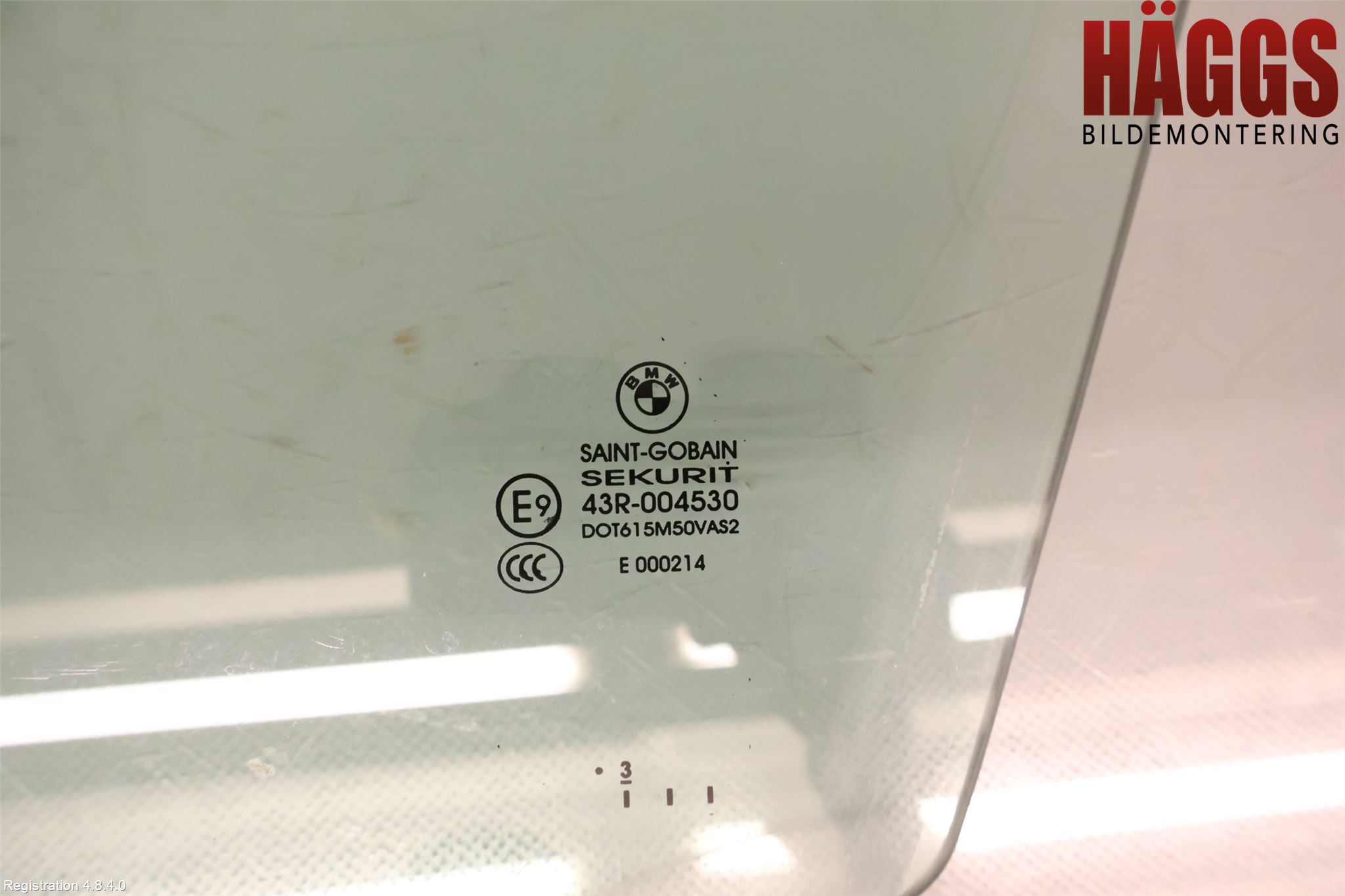 BMW X5 E70 07-13 Dörruta Fram Vänster