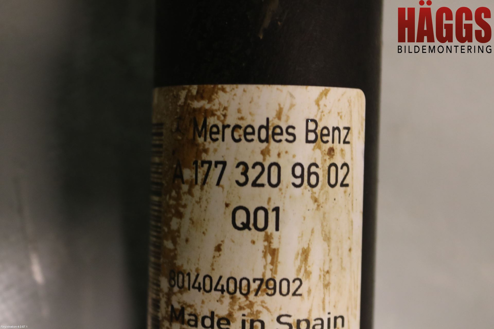 Mercedes-Benz MB A-KLASS (W177) 18- Stötdämpare Bak