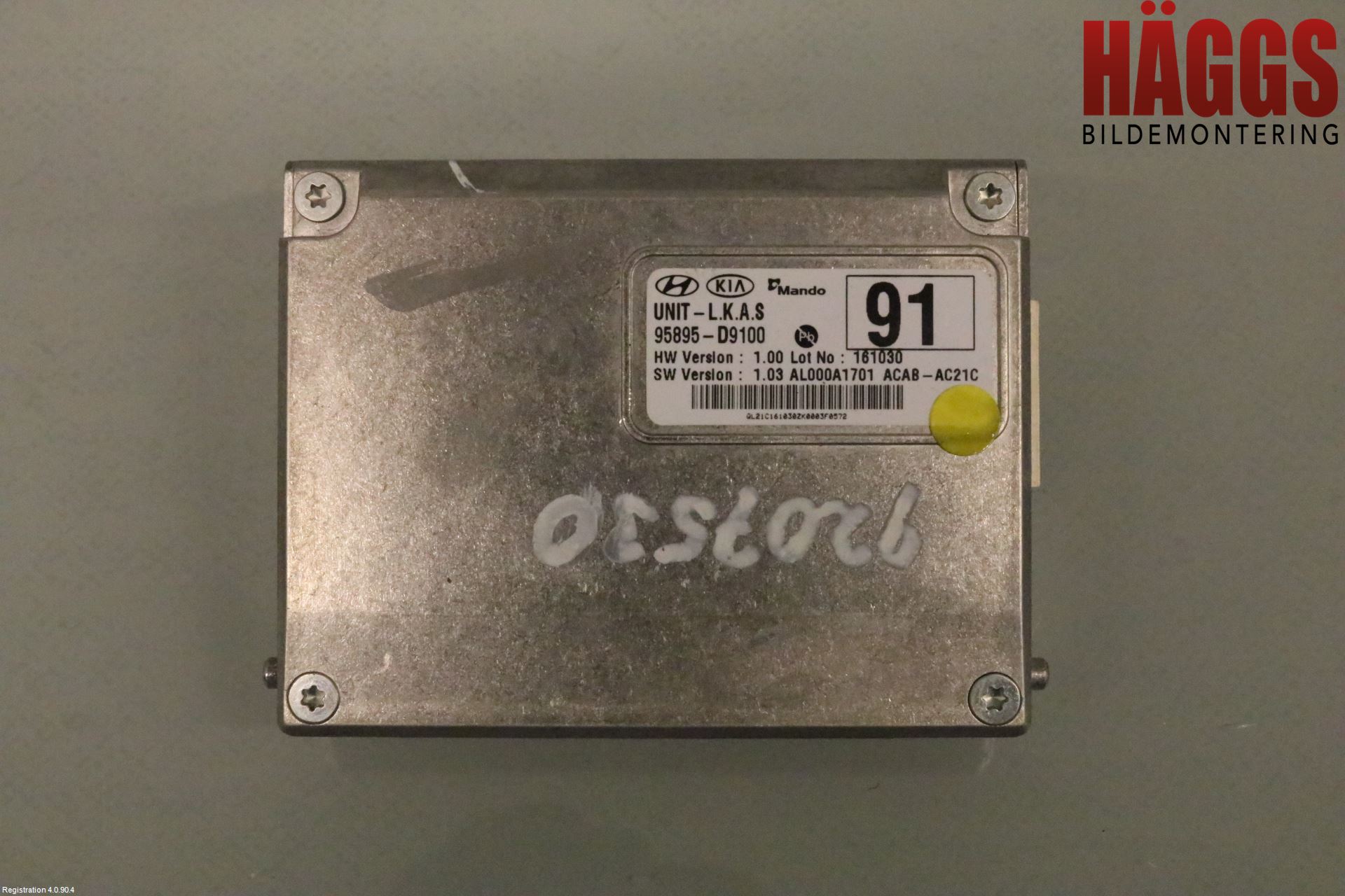 Kia SPORTAGE (QL) 16-21 Sensor Aktivt Kollisionsskydd