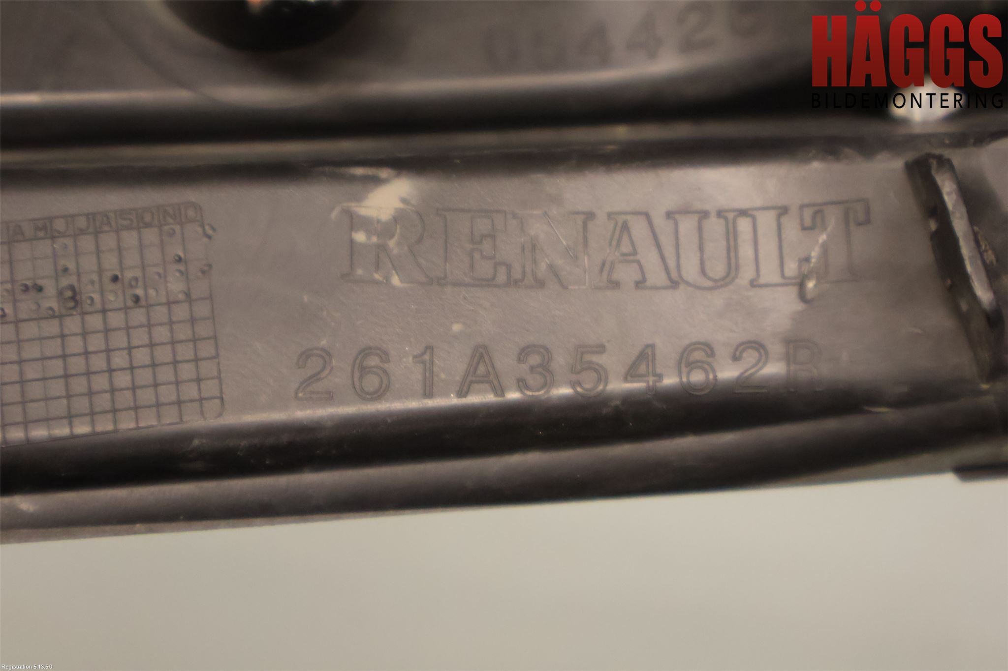 Renault CAPTUR 13-19 Dimljussarg Fram