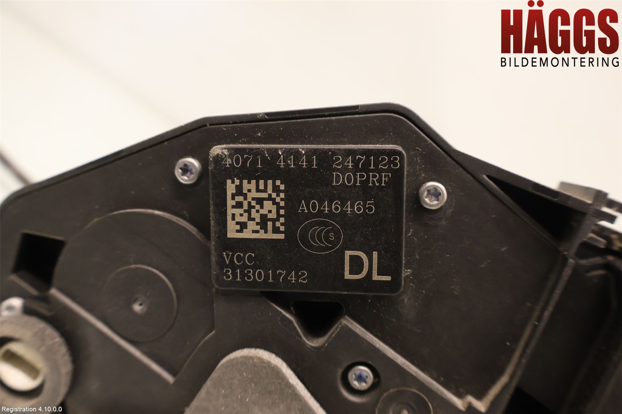 Volvo V60 11-13 Låskista-Dörrlås