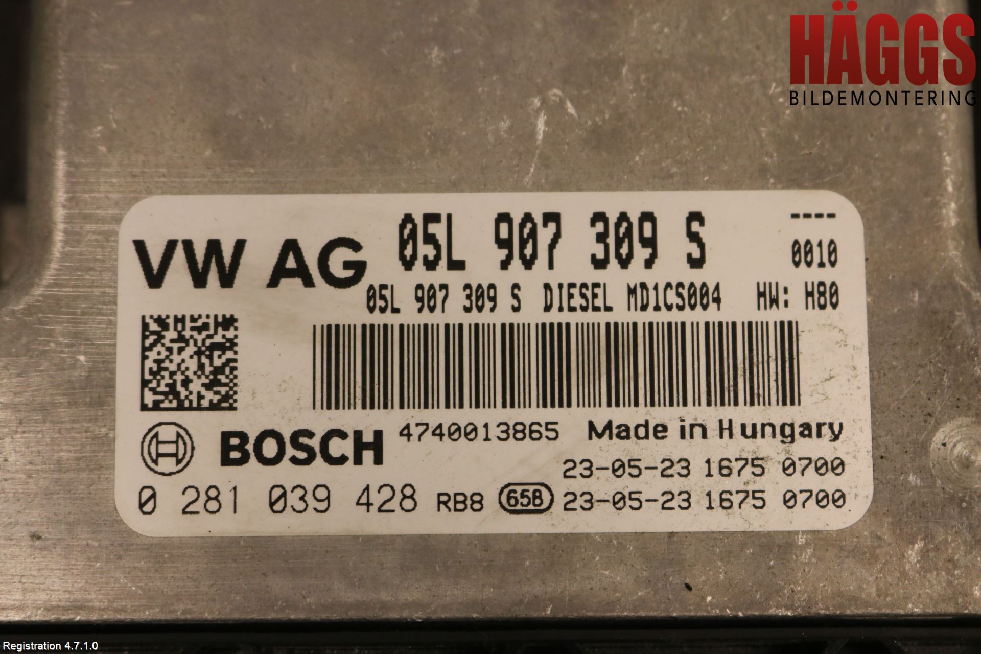 Audi A6 F2/C8 19- Styrenhet Inspump Diesel