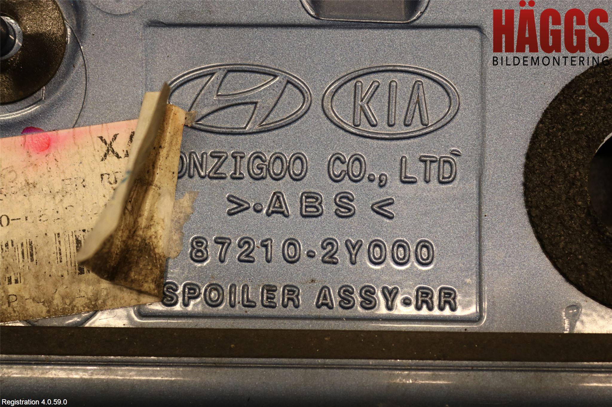 Hyundai ix35 Spoiler Bak