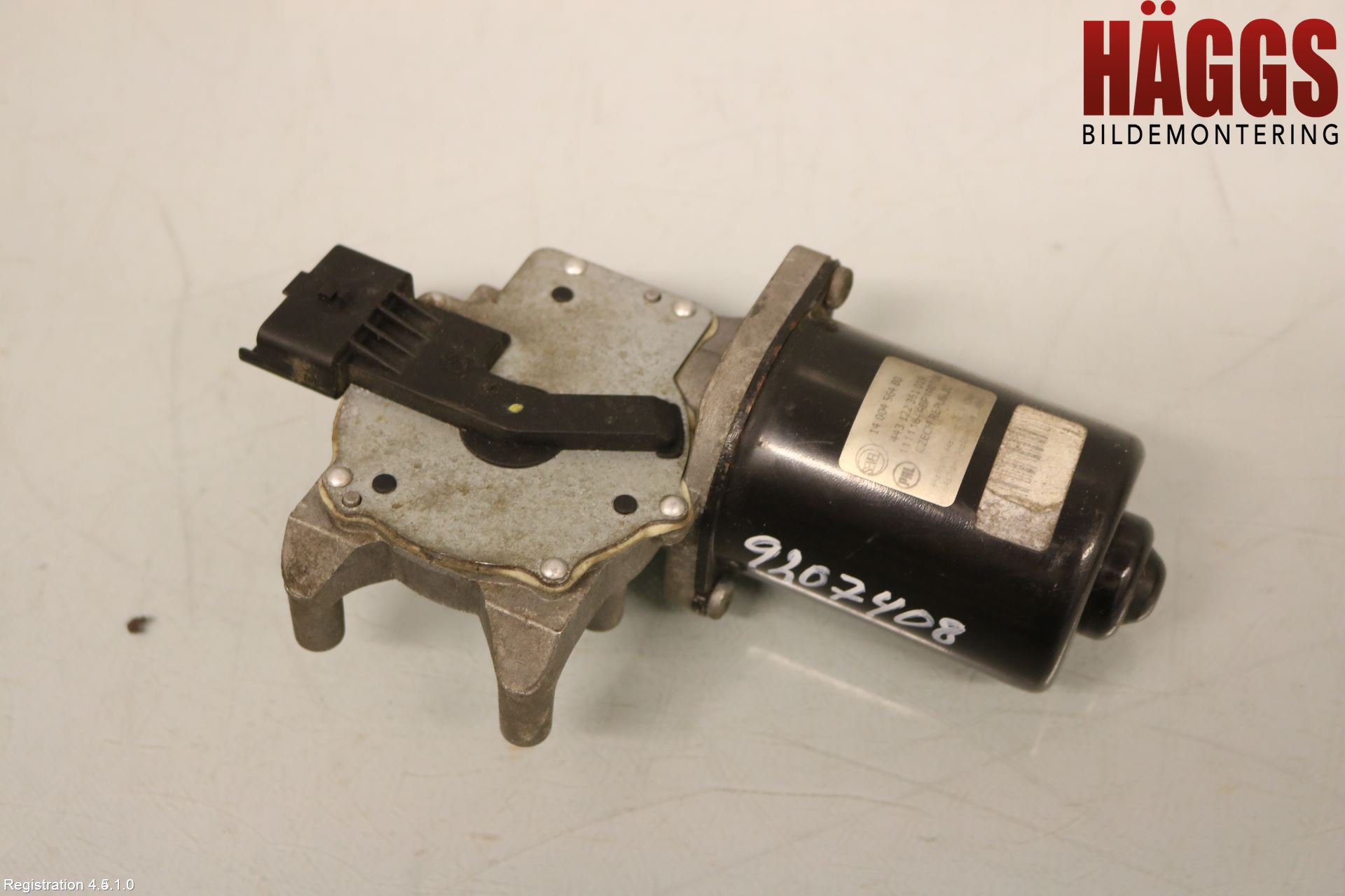 Peugeot EXPERT 07-14 Torkarmotor Vindruta