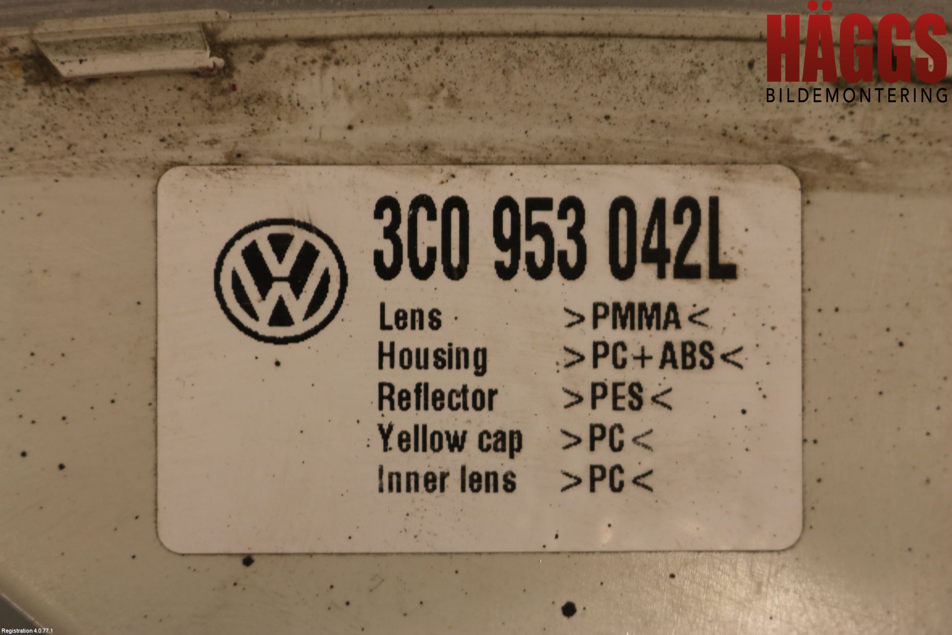 Volkswagen VW PASSAT 05-11 Blinkers Fram Höger
