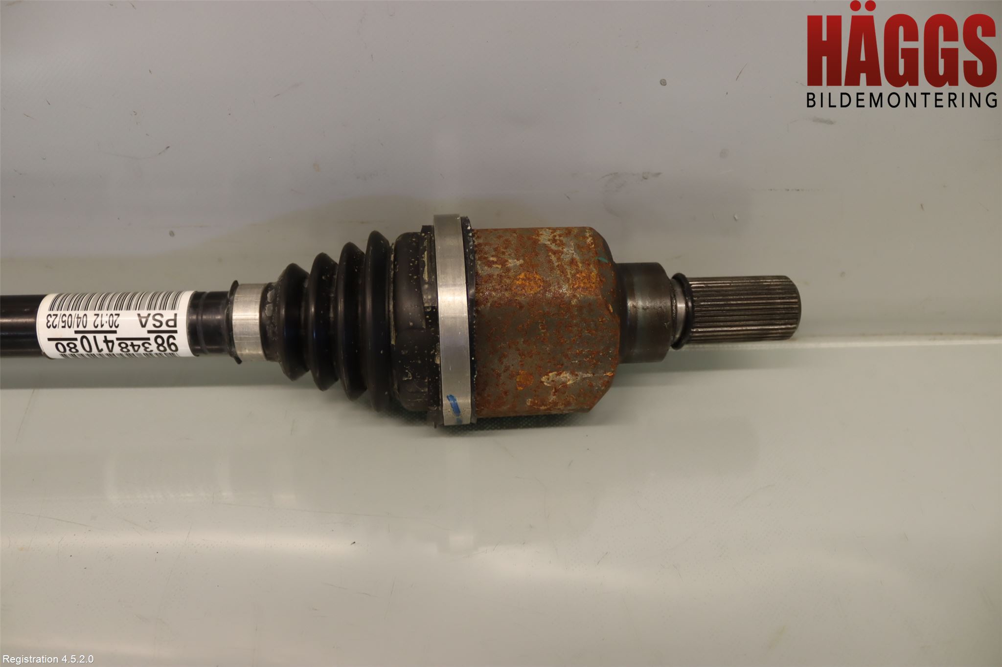 Peugeot 408 22- Drivaxel Fram Vänster