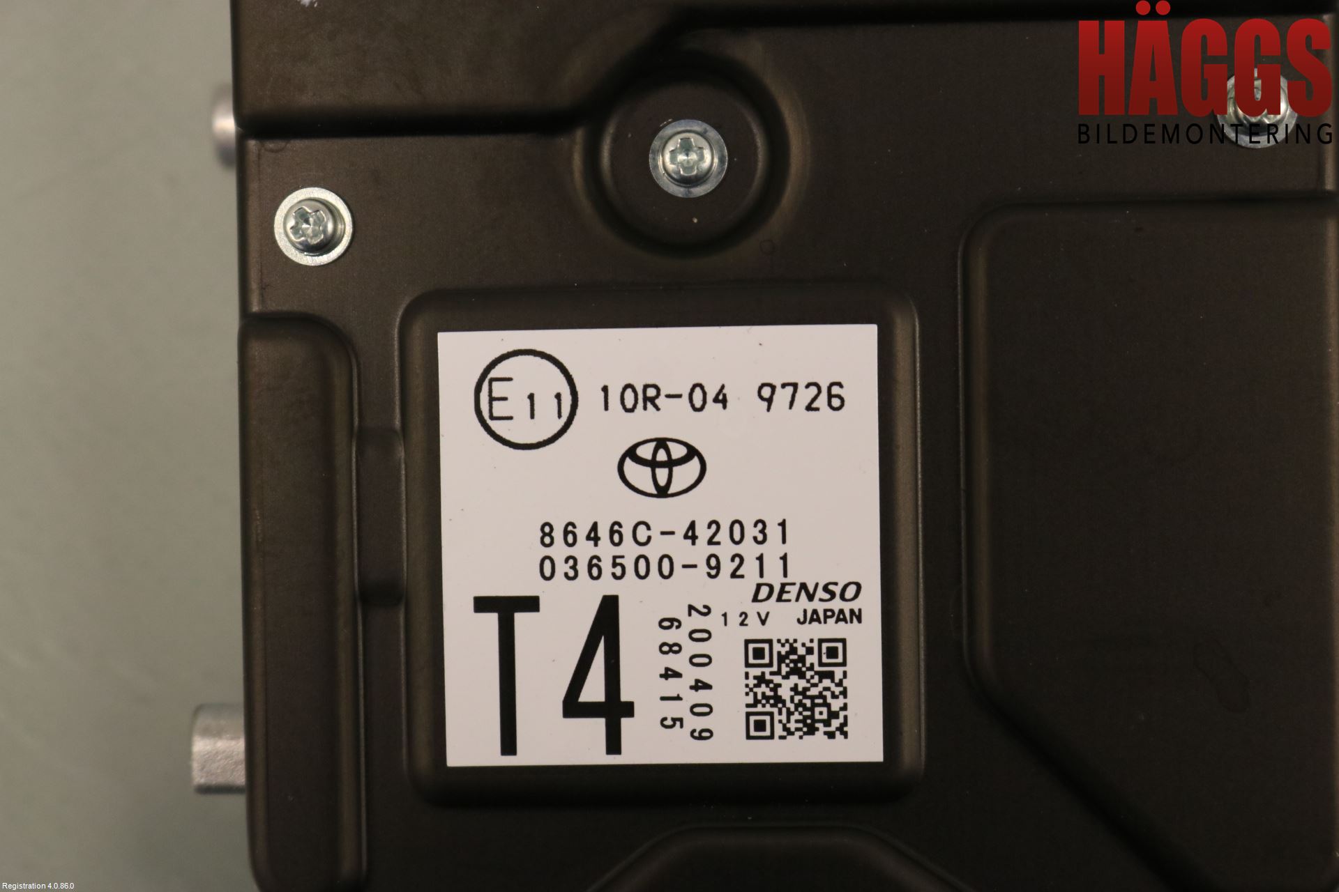 Toyota RAV4 19- Parkeringshjälp Kamera