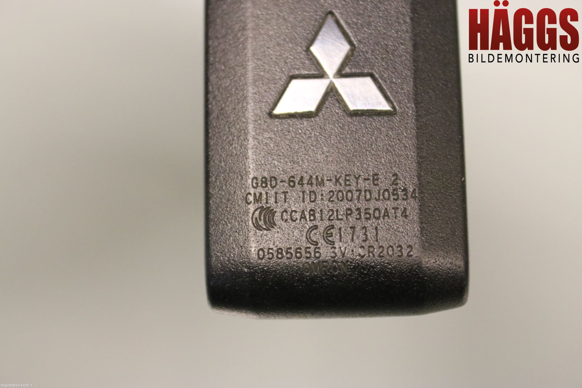 Mitsubishi SPACE STAR 13- Nyckel-Nycklar