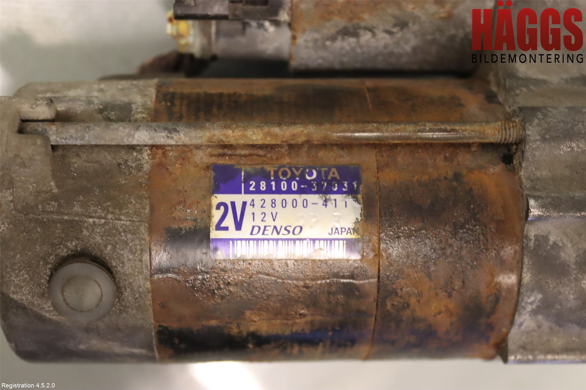 Toyota RAV 4 06-12 Startmotor