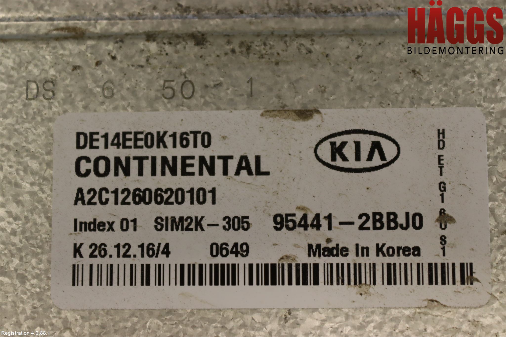 Kia NIRO (DE) 17-22 Styrenhet Växellåda