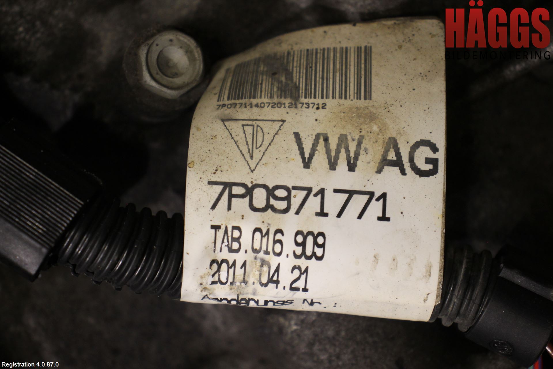 Volkswagen VW TOUAREG 7P 11-18 Växellåda Automat