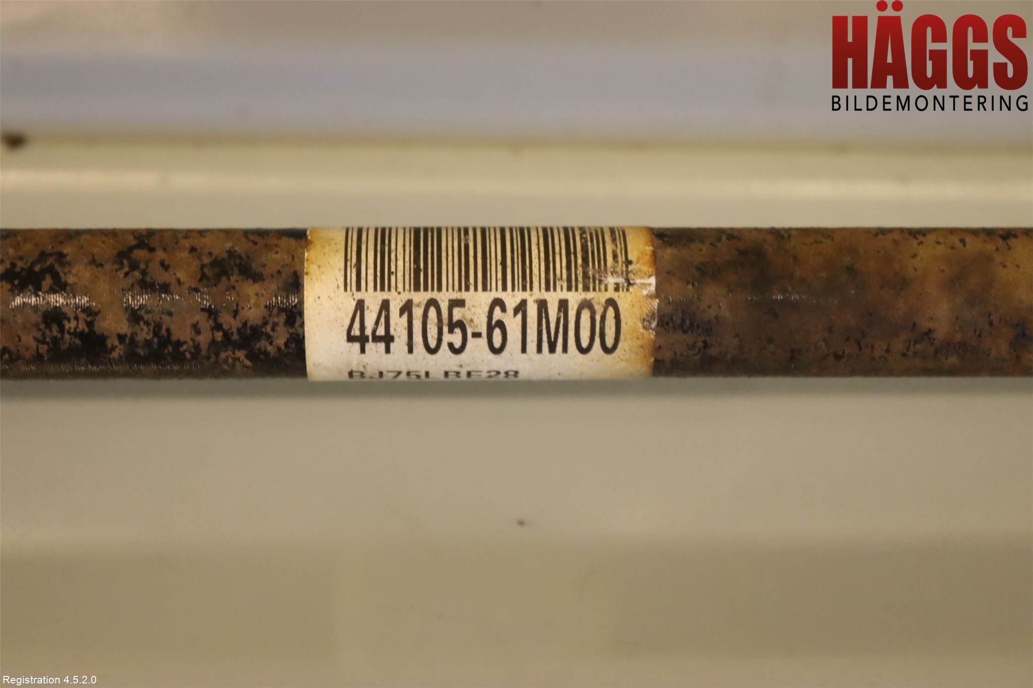 Suzuki SX4 S-CROSS 14-21 Drivaxel Bak Höger