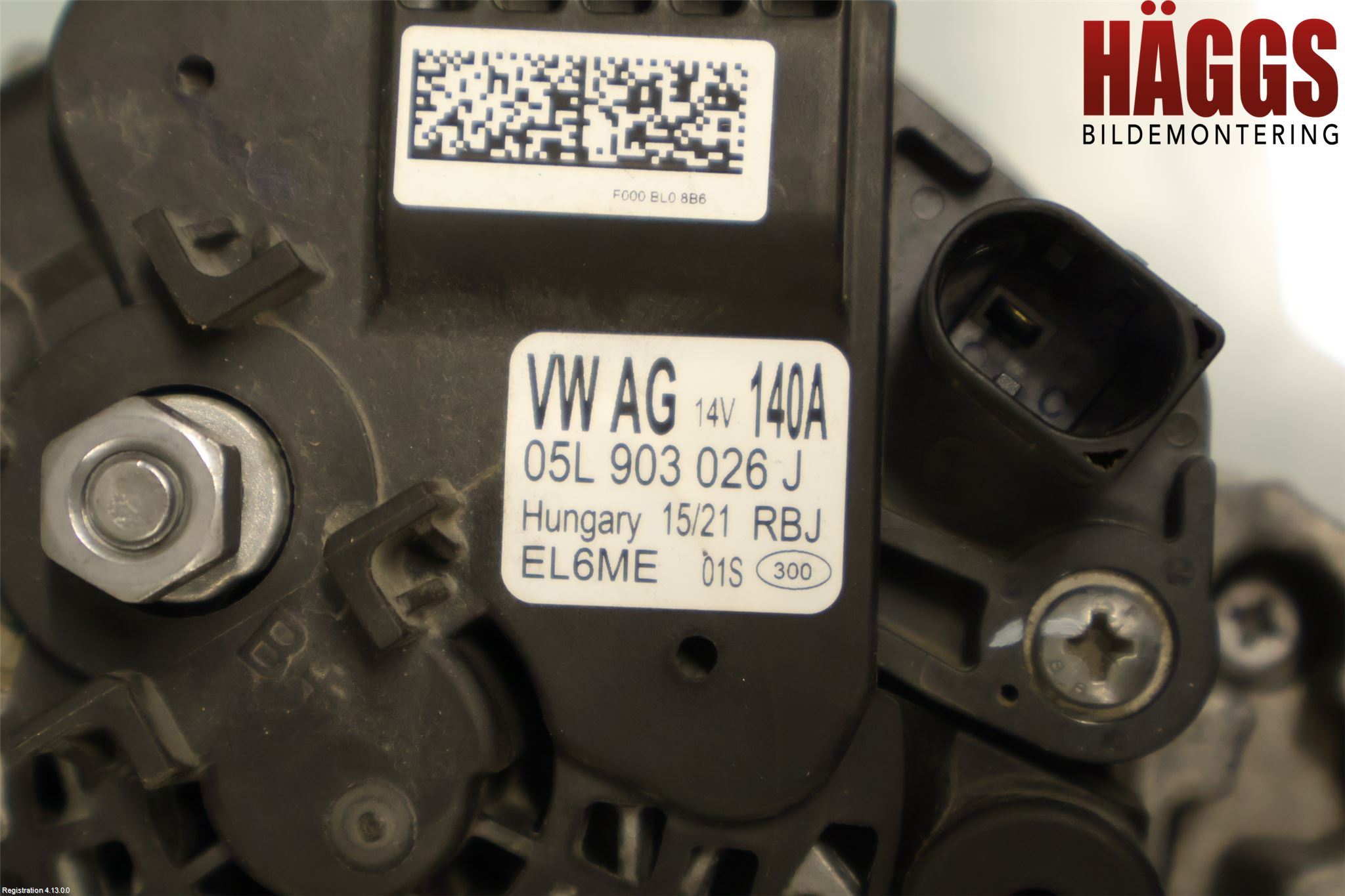 Volkswagen VW GOLF / E-GOLF VIII 20- Generator
