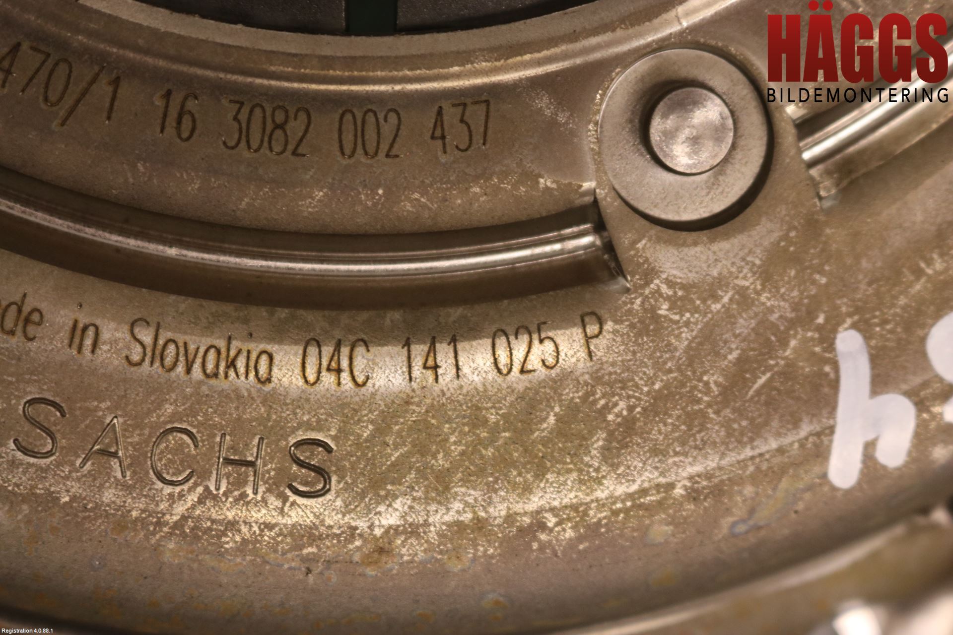 Volkswagen VW T-CROSS 19- Koppling Tryckplatta