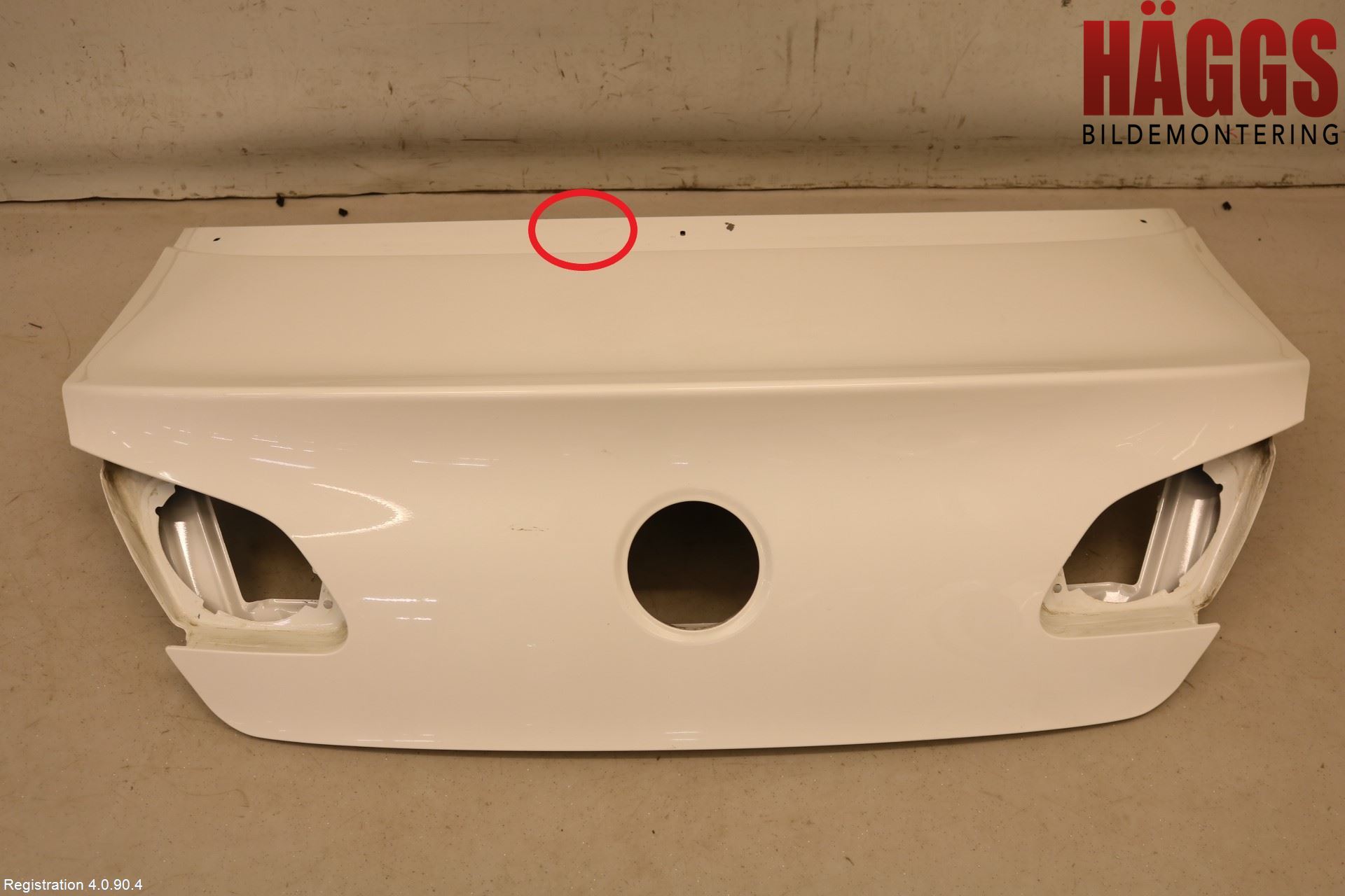 Volkswagen VW PASSAT CC 08-16 Baklucka (Ej Med Ruta)
