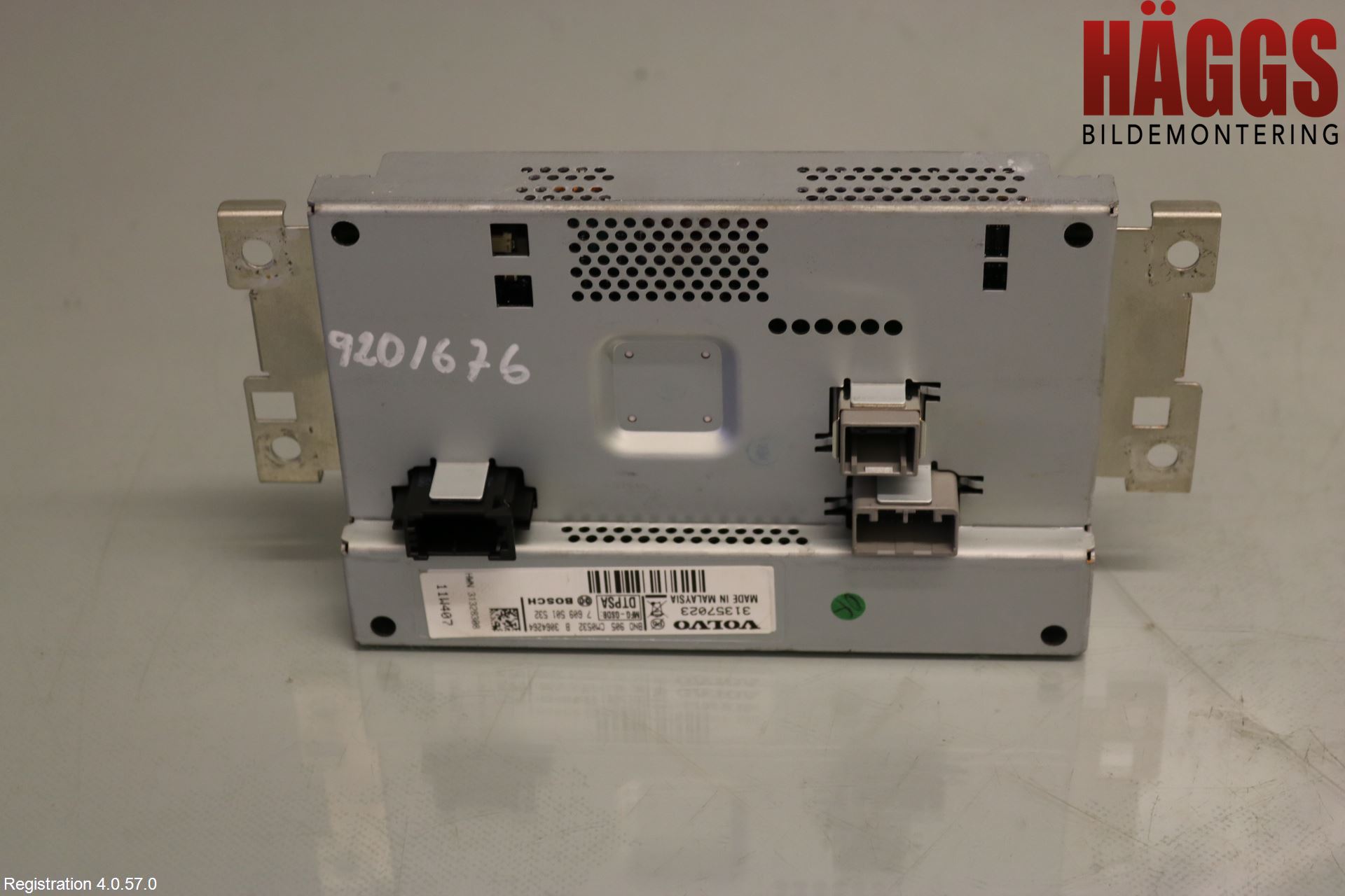 Volvo XC60 09-13 Cd Radio - Multimediapanel