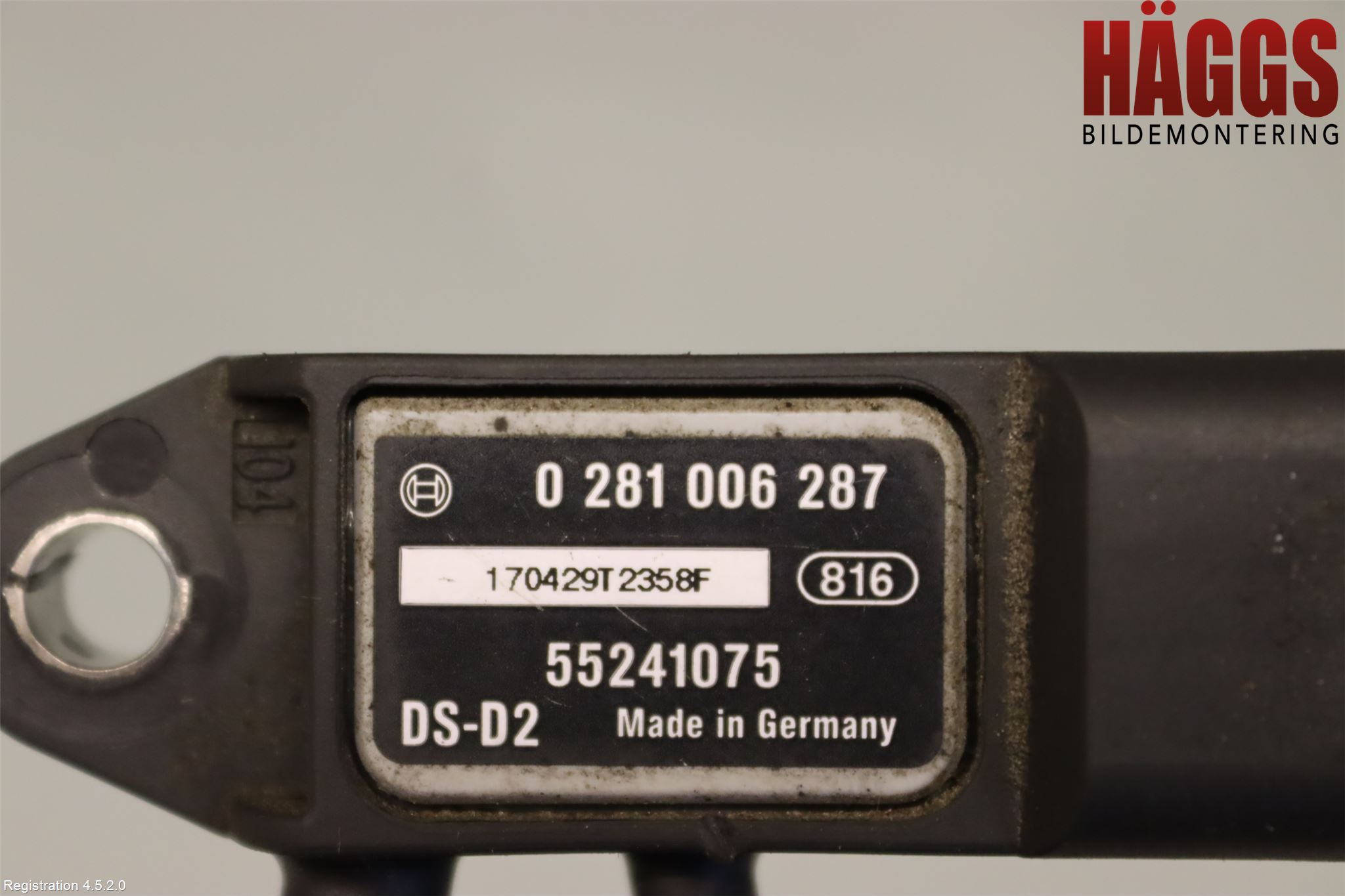 Iveco DAILY 14->> Givare Temp-Tryck Avgas