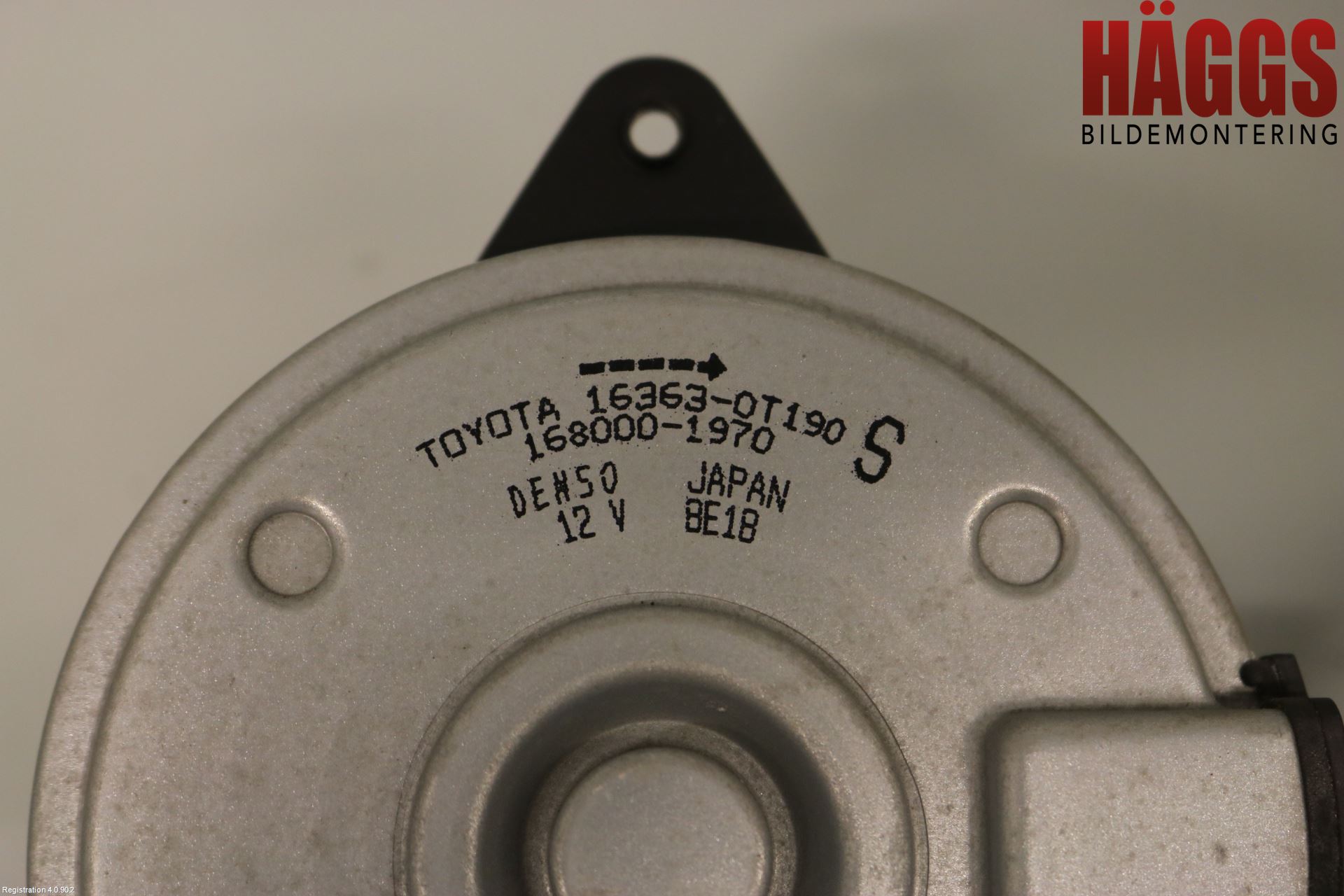 Toyota COROLLA 19- Kylfläkt El