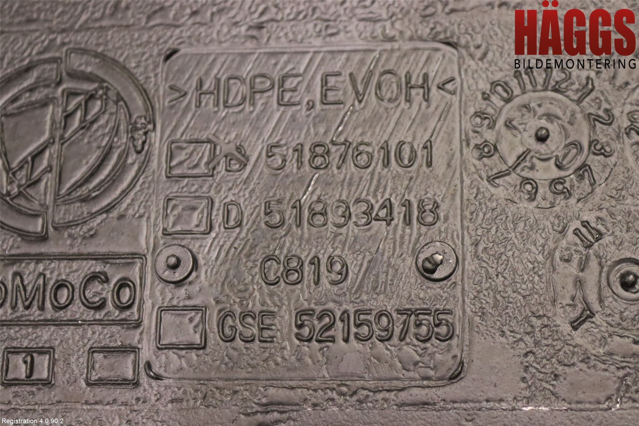 Fiat 500 07- Bränsletank