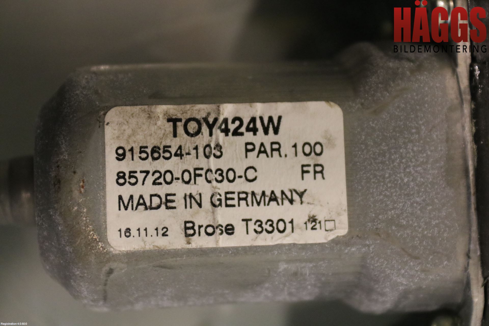 Toyota VERSO 09-18 Fönsterhiss El Kompl