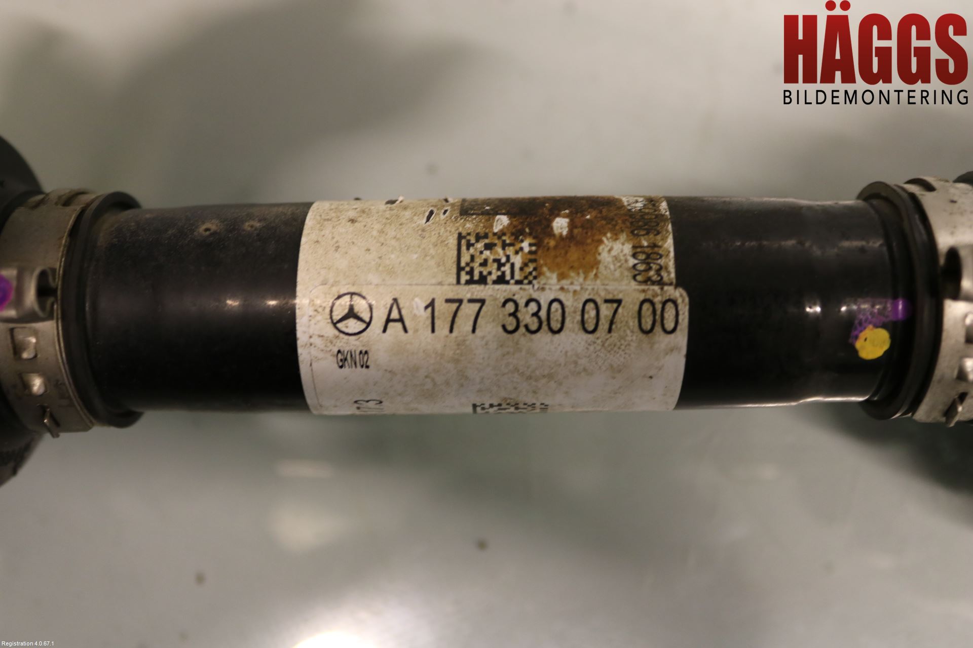 Mercedes-Benz MB A-KLASS (W177) 18- Drivaxel Fram Höger