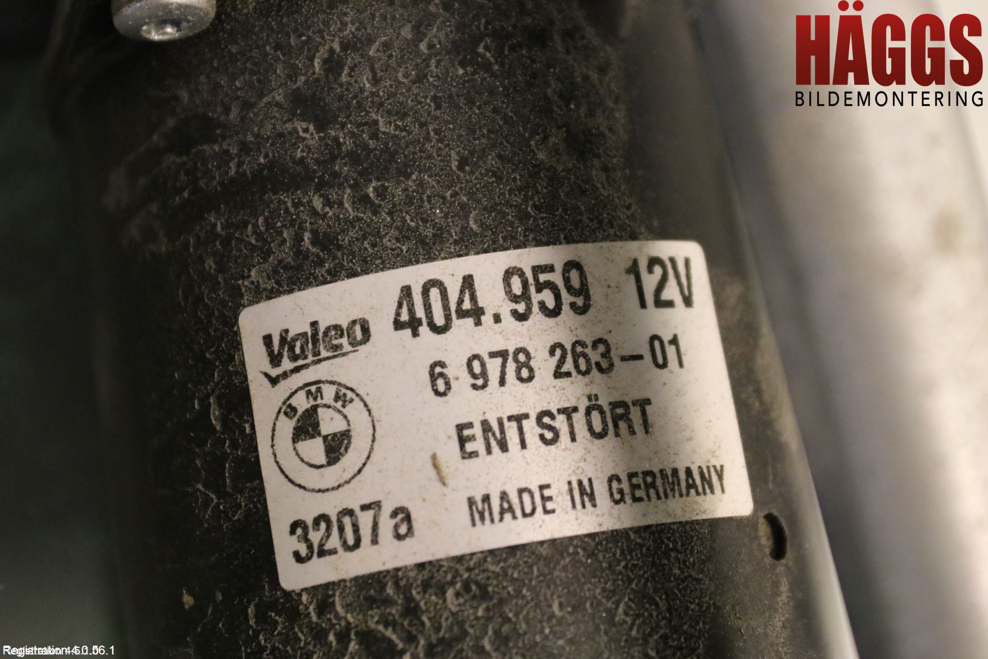 BMW 3 E90/91 SED/TOU 05-12 Torkarmotor Vindruta