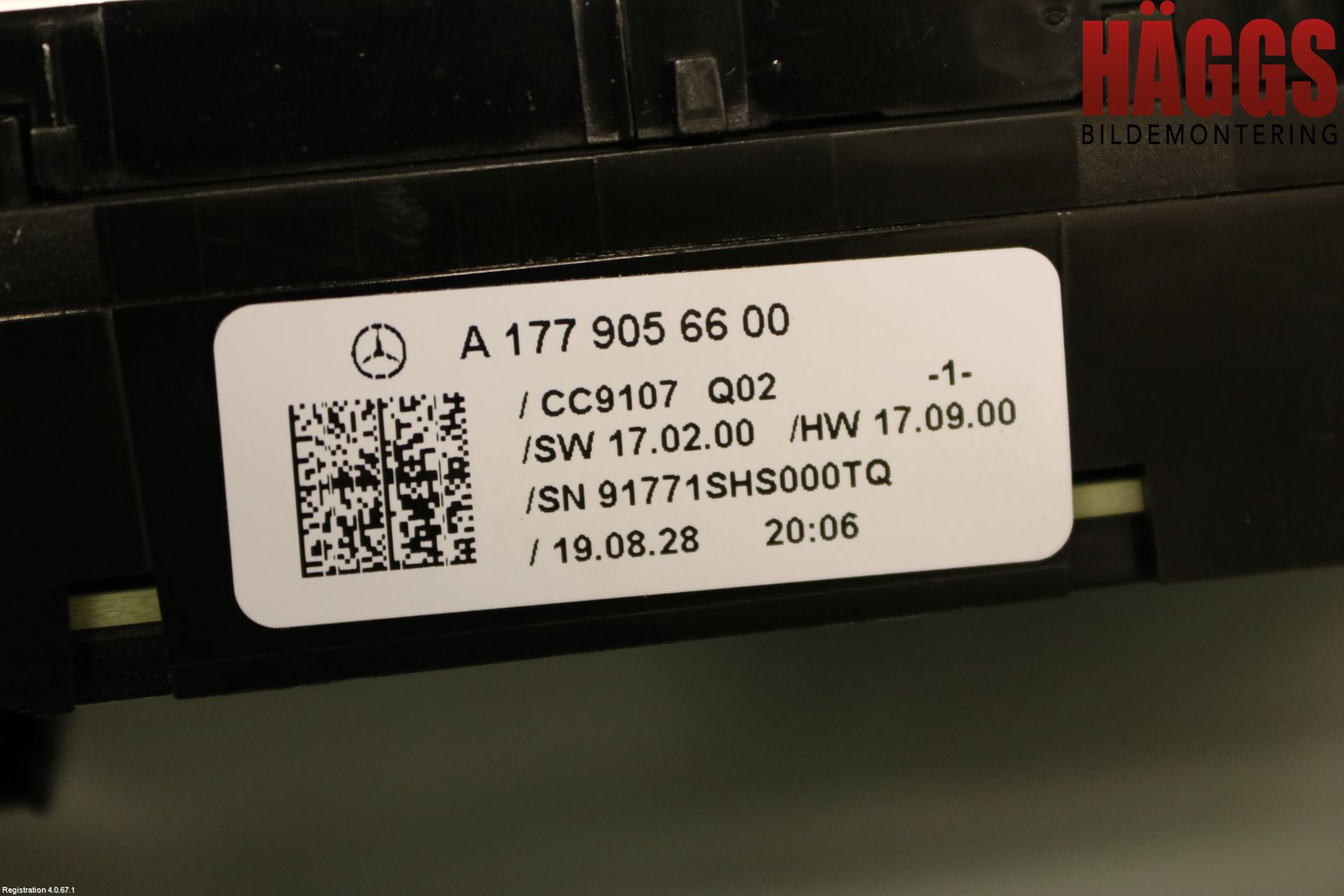 Mercedes-Benz MB A-KLASS (W177) 18- Strömställare Stolregler