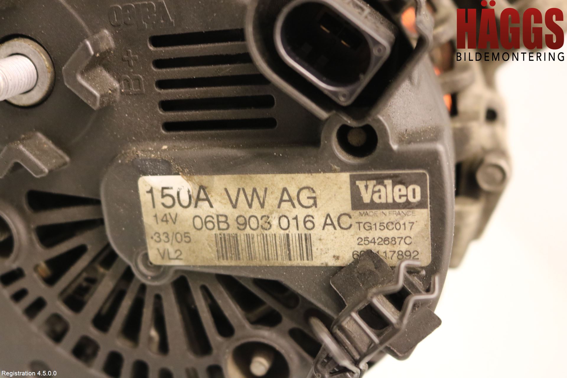 Audi A4/S4 05-07 Generator