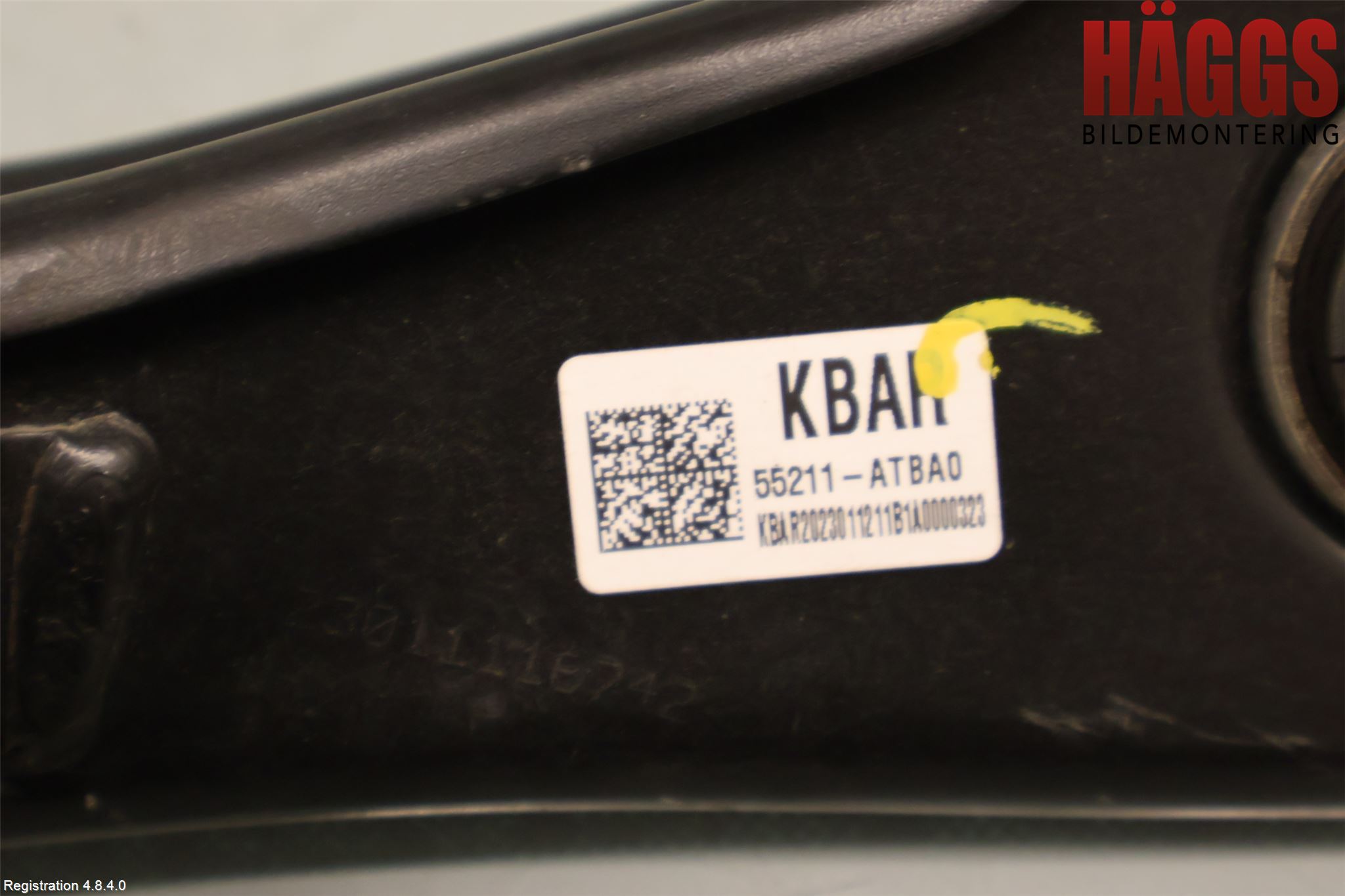 Kia NIRO (SG2) 23- Bärarm Bak Höger