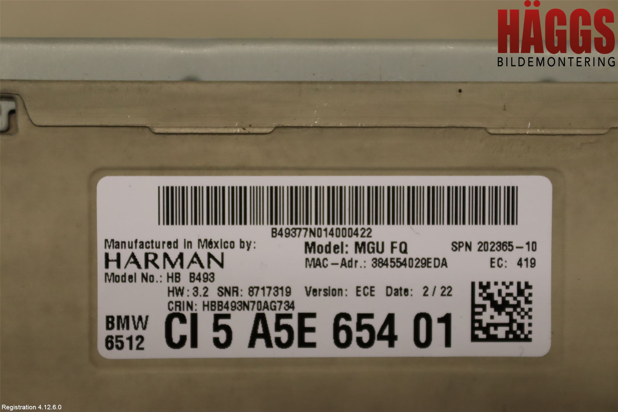 BMW X4 G02 18- Gps Navigator